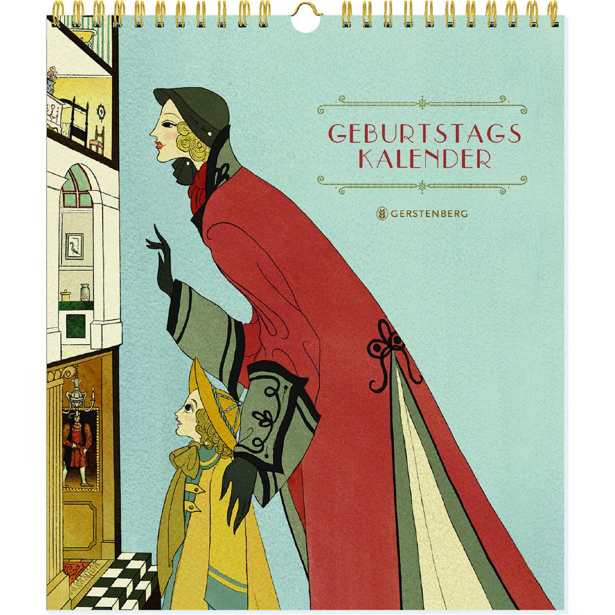 Gerstenberg Verlag Wandkalender Eine Frau von Geist Geburtstagskalender: Immerwährender Eintragkale