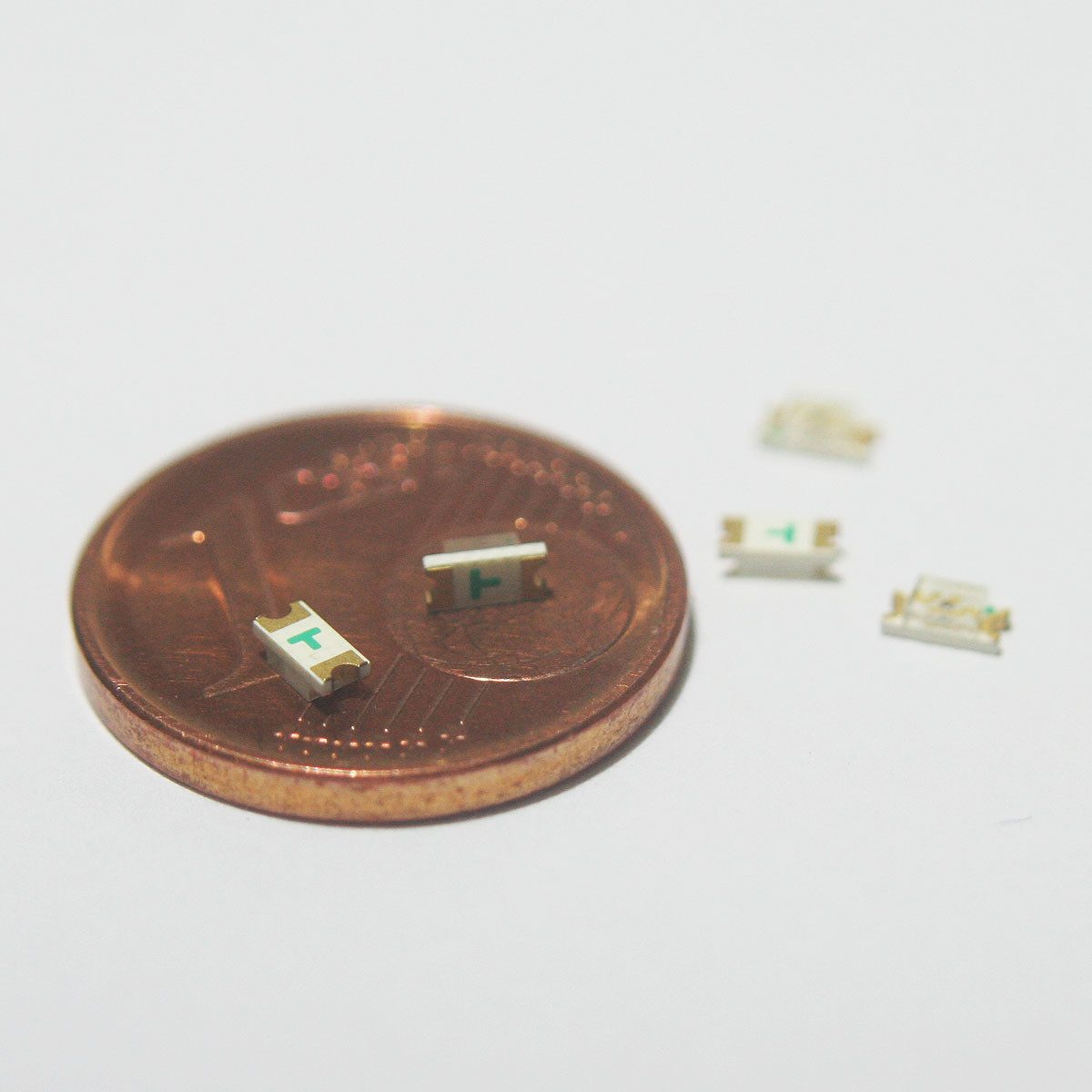 world-trading-net Modellbausatz 20x SMD LED 1206 Gelb klar, Typ "WTN-1206-100y"