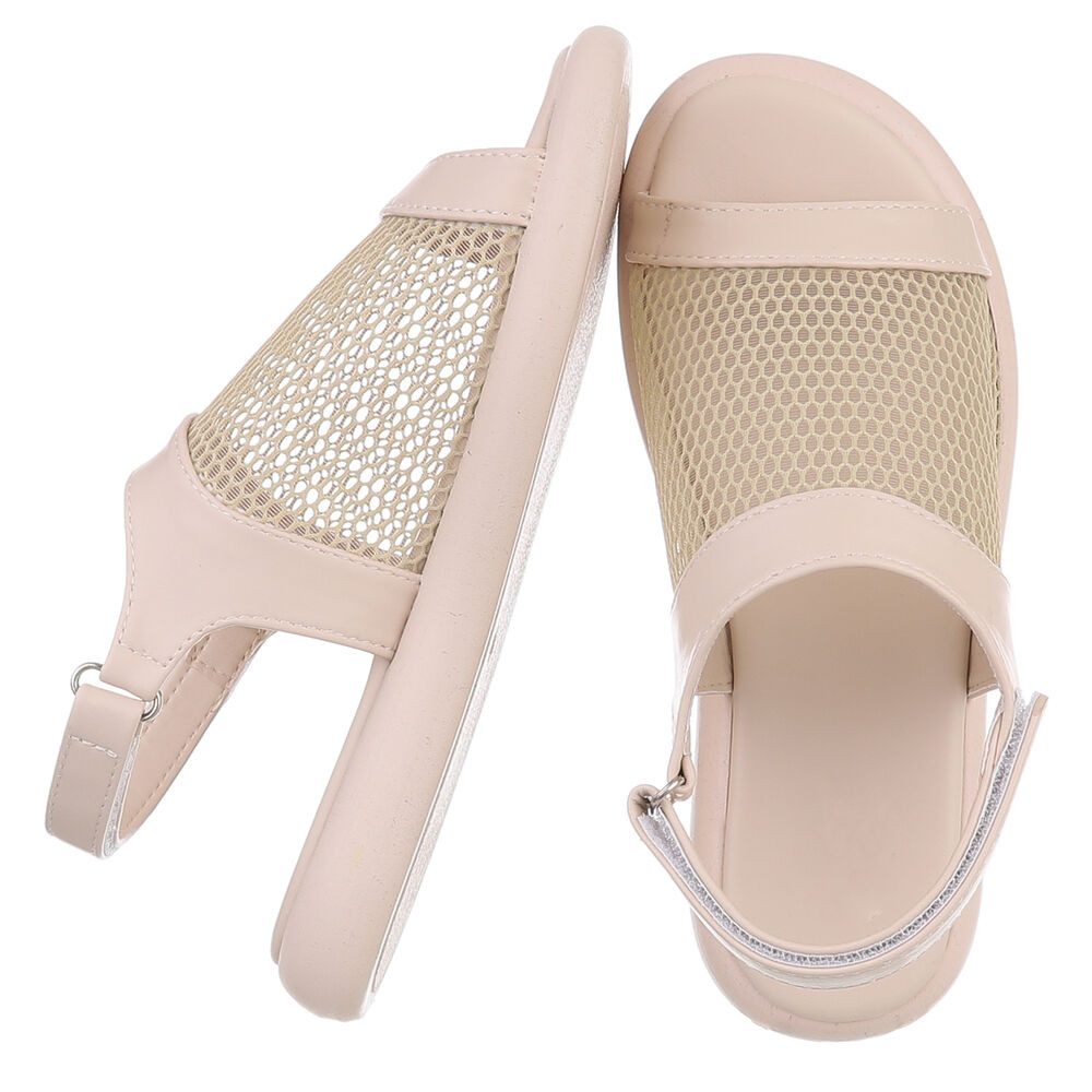 Ital-Design Modische Damen Sandalen mit Mesh-Oberfläche günstig online kaufen