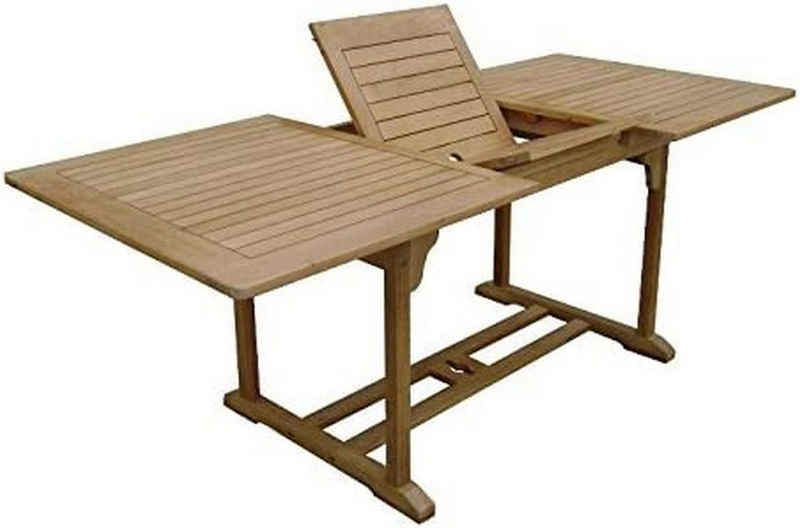 Sedex Gartentisch Dundee Tisch Massiv 150-200x90cm Ausziehtisch Gartentisch Balkontisch, Ausziehbar