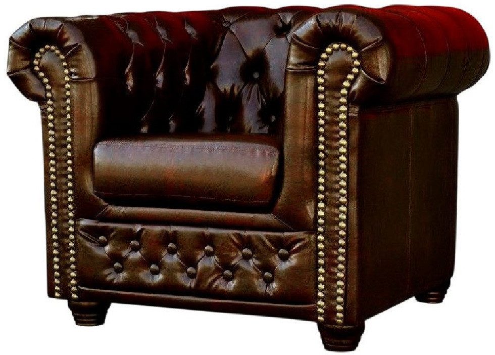 Xlmoebel Chesterfield-Sessel Chesterfield Sessel mit edlen Details und hochwertiger Polsterung (Sessel), Hergestellt in Europa