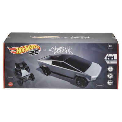 Mattel® Spielzeug-Rennwagen Mattel GYD25 - Hot Wheels RC x Cybertruck - Ferngesteuerte Fahrzeuge m