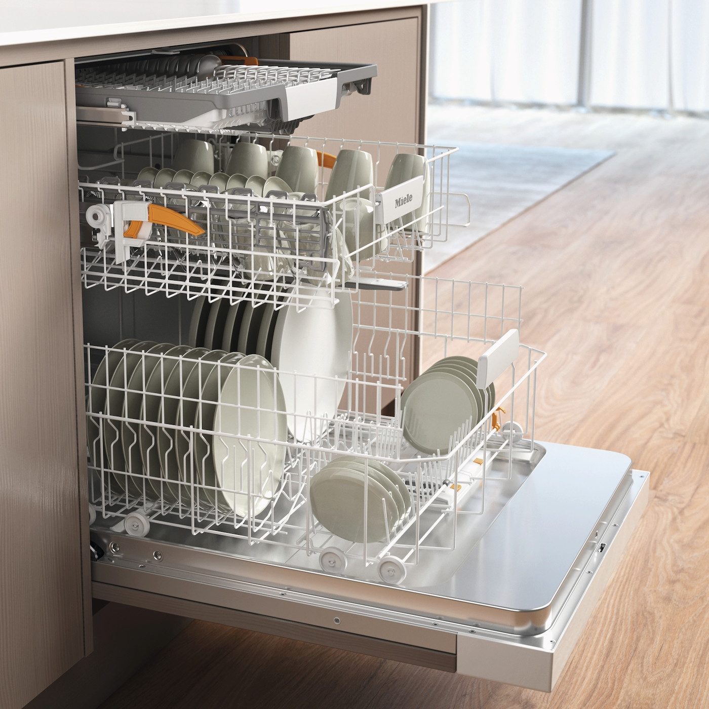 Miele teilintegrierbarer Geschirrspüler G 5811 SCi Active Plus, 14 Maßgedecke
