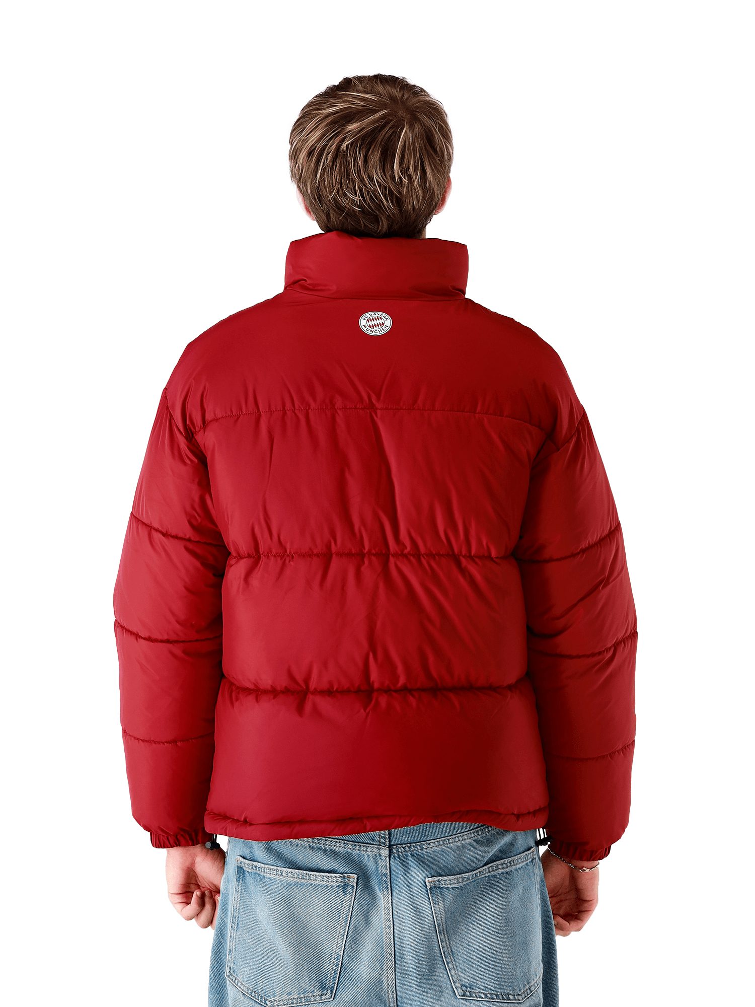 FC Bayern München Outdoorjacke FC Bayern München, Jacke Puffer I Steppjacke, Unisex, Bordeaux
