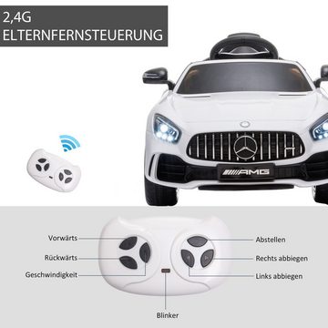 HOMCOM Elektro-Kinderauto Kinderauto, Belastbarkeit 25 kg, (1-tlg), inkl. Akku und Ladegerät