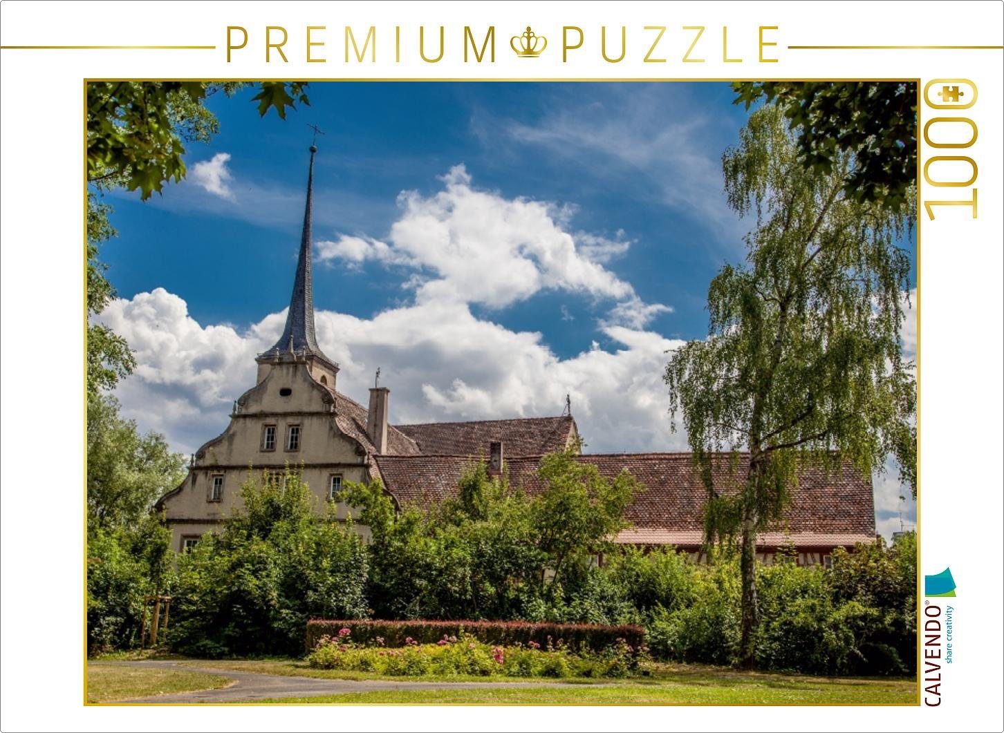 Puzzle CALVENDO Puzzle Ehemaliges Spital in Ochsenfurt 1000 Teile Lege-Größe 64 x 48 cm Foto-Puzzle Bild von Haenson