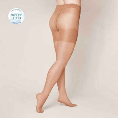 KUNERT Strumpfhose FRESH UP CURVY 20 20 DEN (1 St) Transparente Strumpfhose für weibliche Kurven