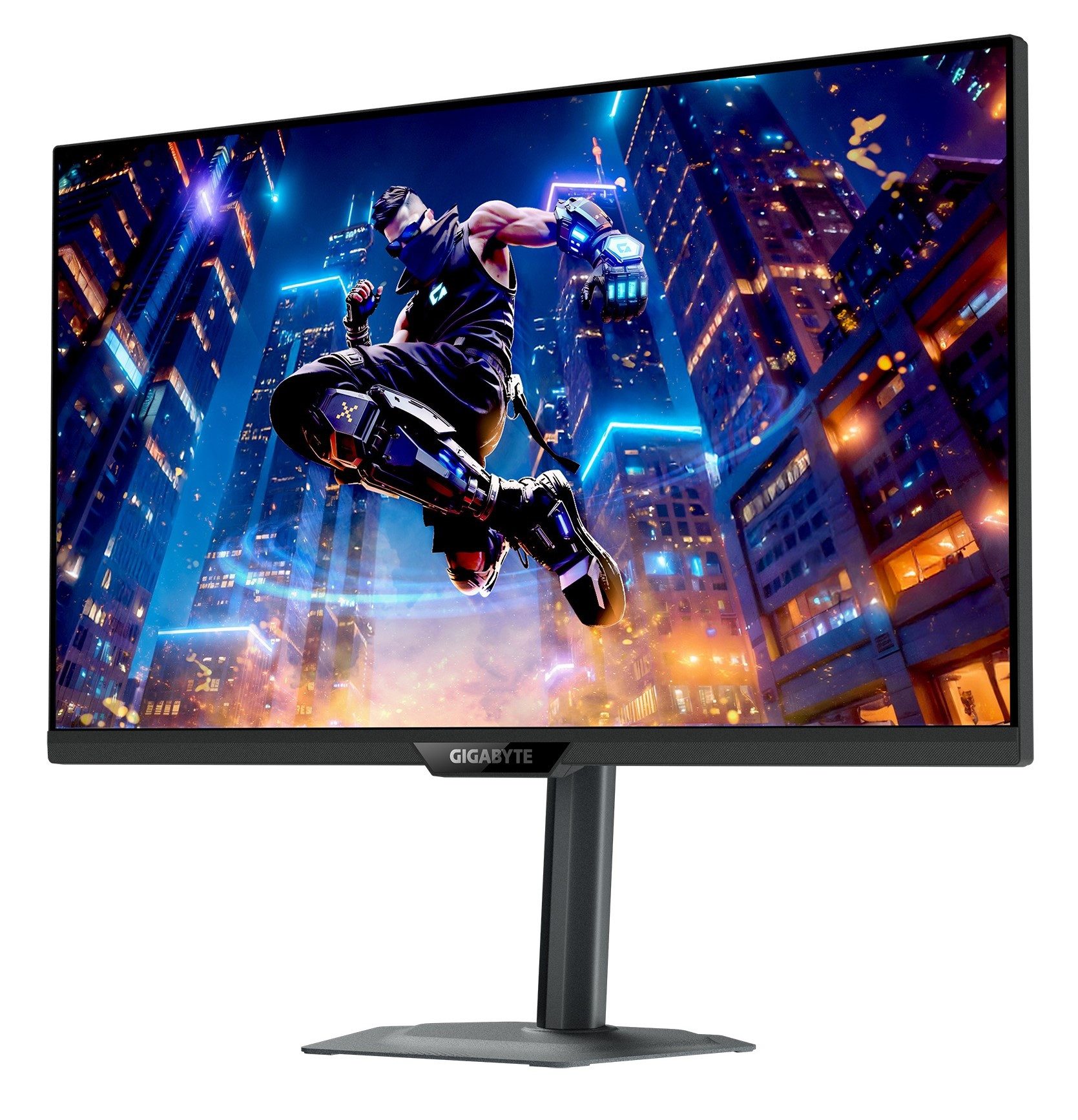Gigabyte M27UP Gaming-Monitor (68,5 cm/27 ", 3840 x 2160 px, UHD, 1 ms Reaktionszeit, 160 Hz, IPS, dreh-, neig-,schwenk-, höhenverstellbar, Lautsprecher)