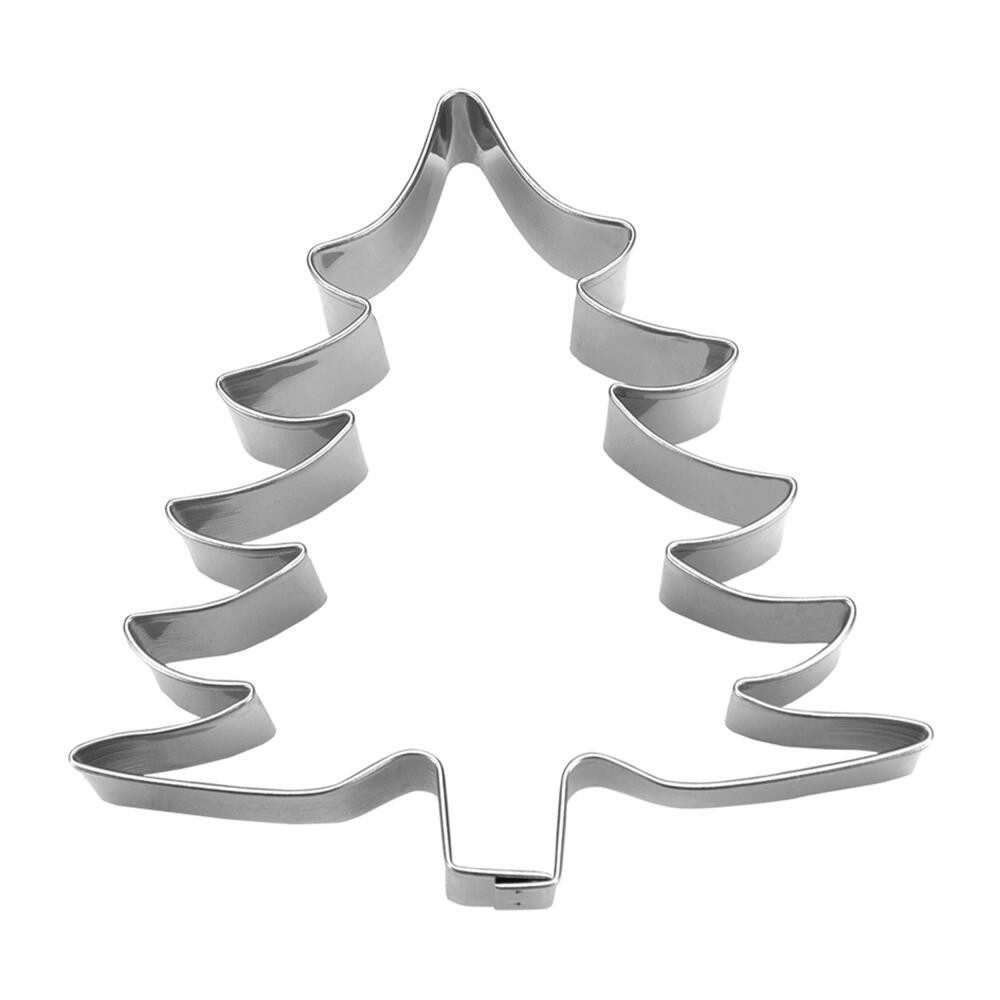 Ausstechform Tannenbaum Edelstahl 8.5 cm