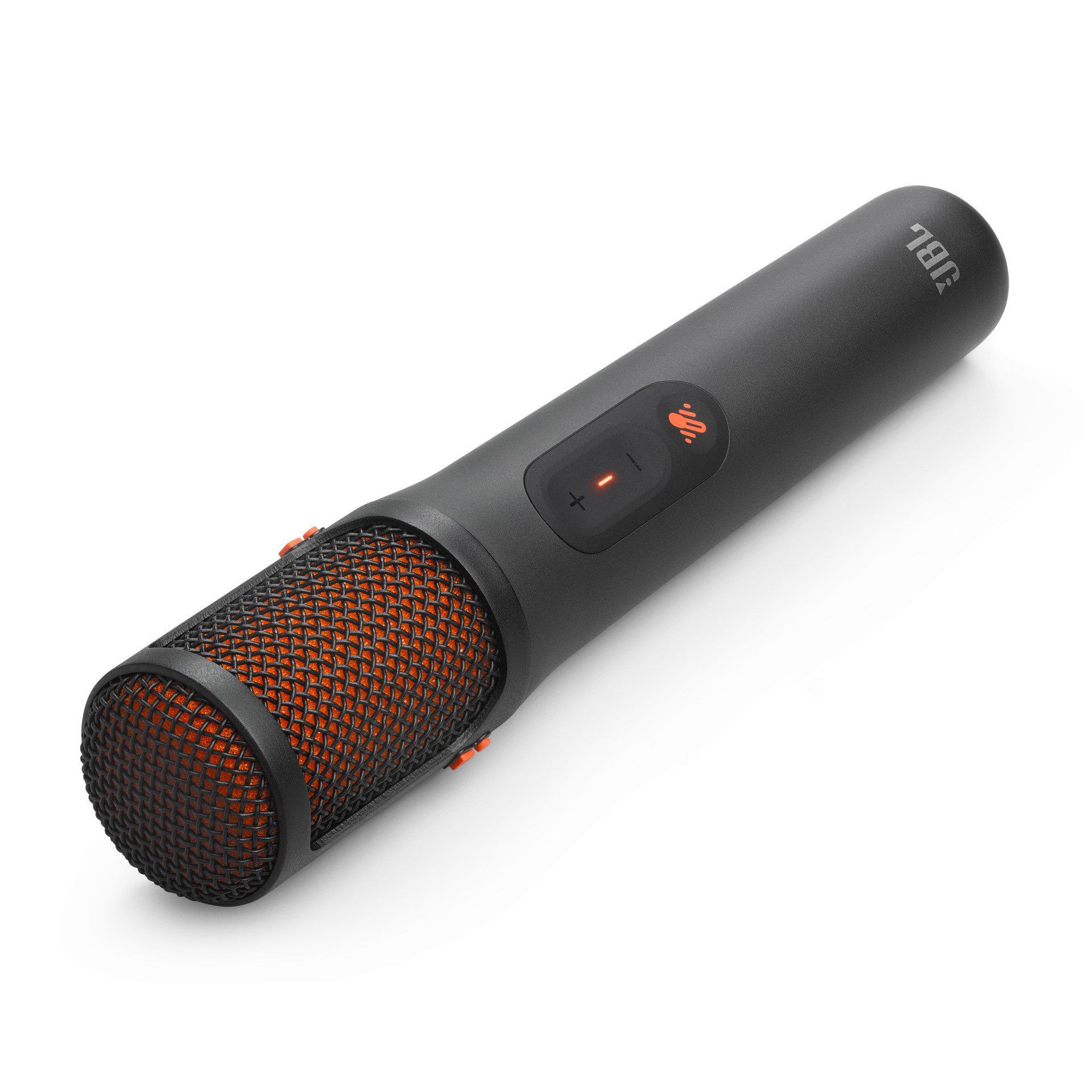 JBL Mikrofon EasySing Mics Mikrofon für Club 120, Stage 320, Partybox 520 und 720, 2 kabellose,KI-gesteuerte Karaoke-Mics mit Stimmentfernung in Echtzeit