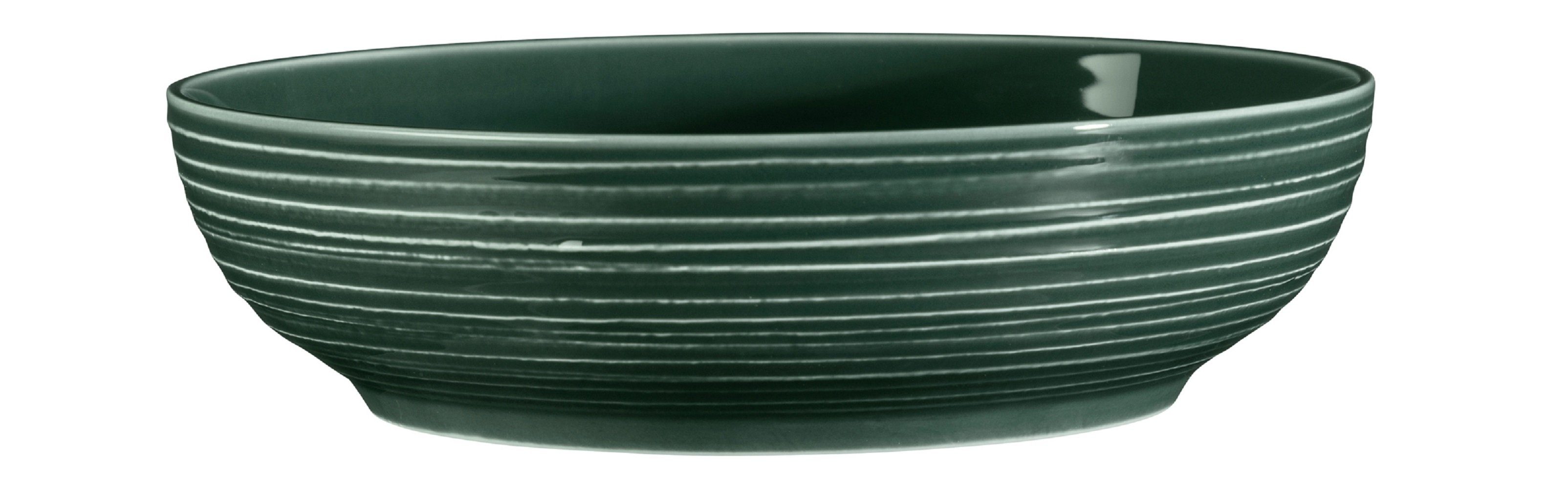 Terra Seltmann Foodbowls Schüssel Weiden cm, Moosgrün (1 Foodbowl) Porzellan, 25