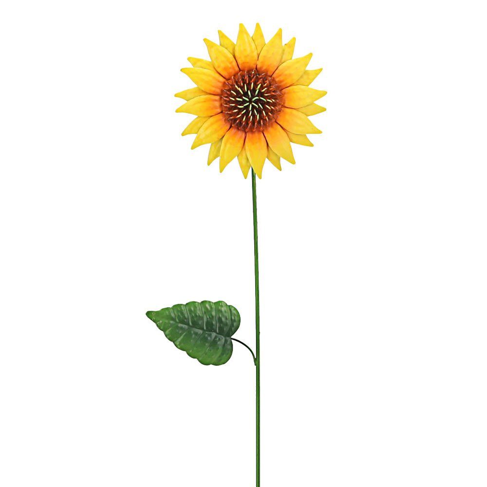Sonnenblume etc-shop für draußen Deko Gartenstecker Blume Dekofigur, Blumen Gartendeko