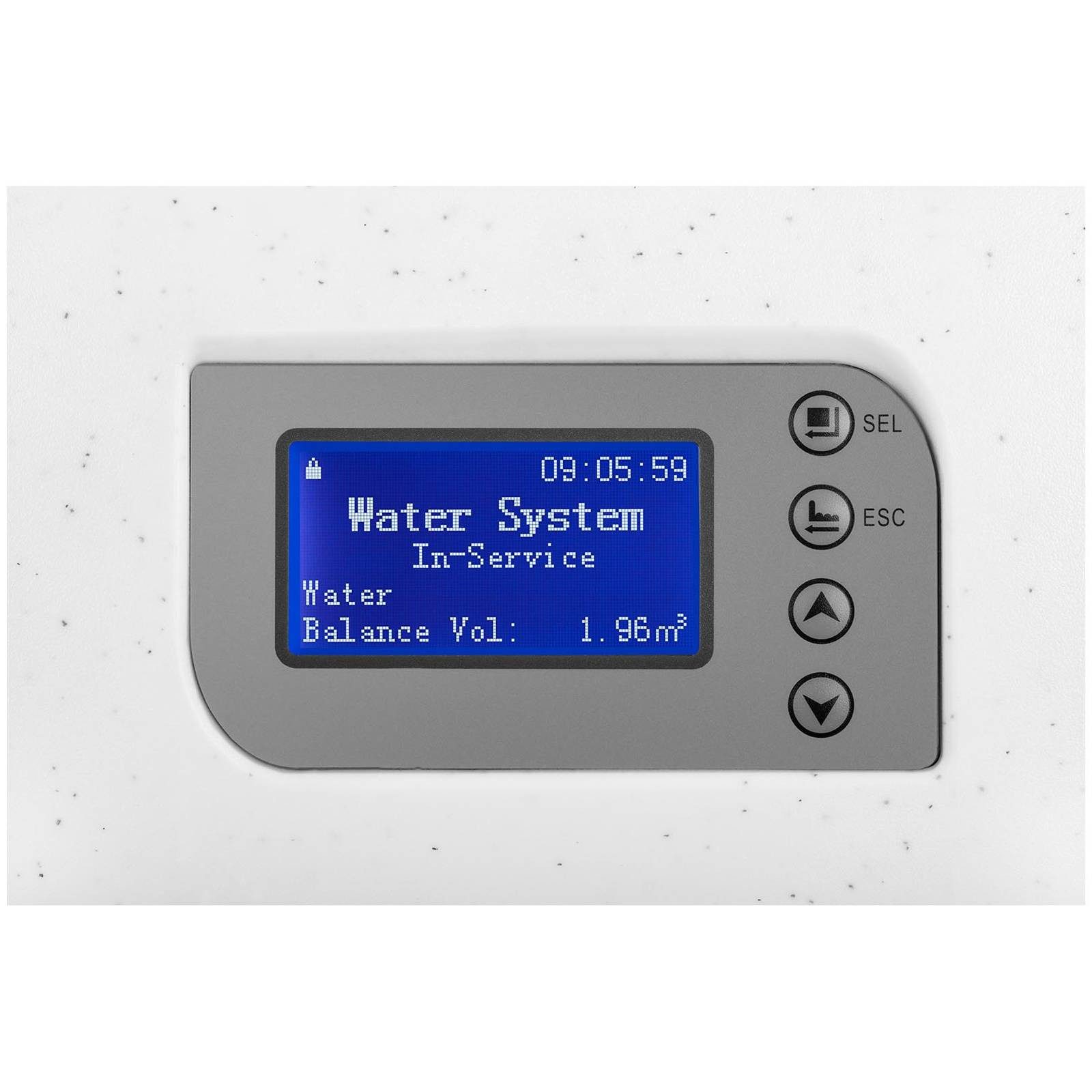 Uniprodo Kalk- und Wasserfilter Entkalkungsanlage Wasser Enthärtungsanlage Entkalker 8-20 Personen 30L