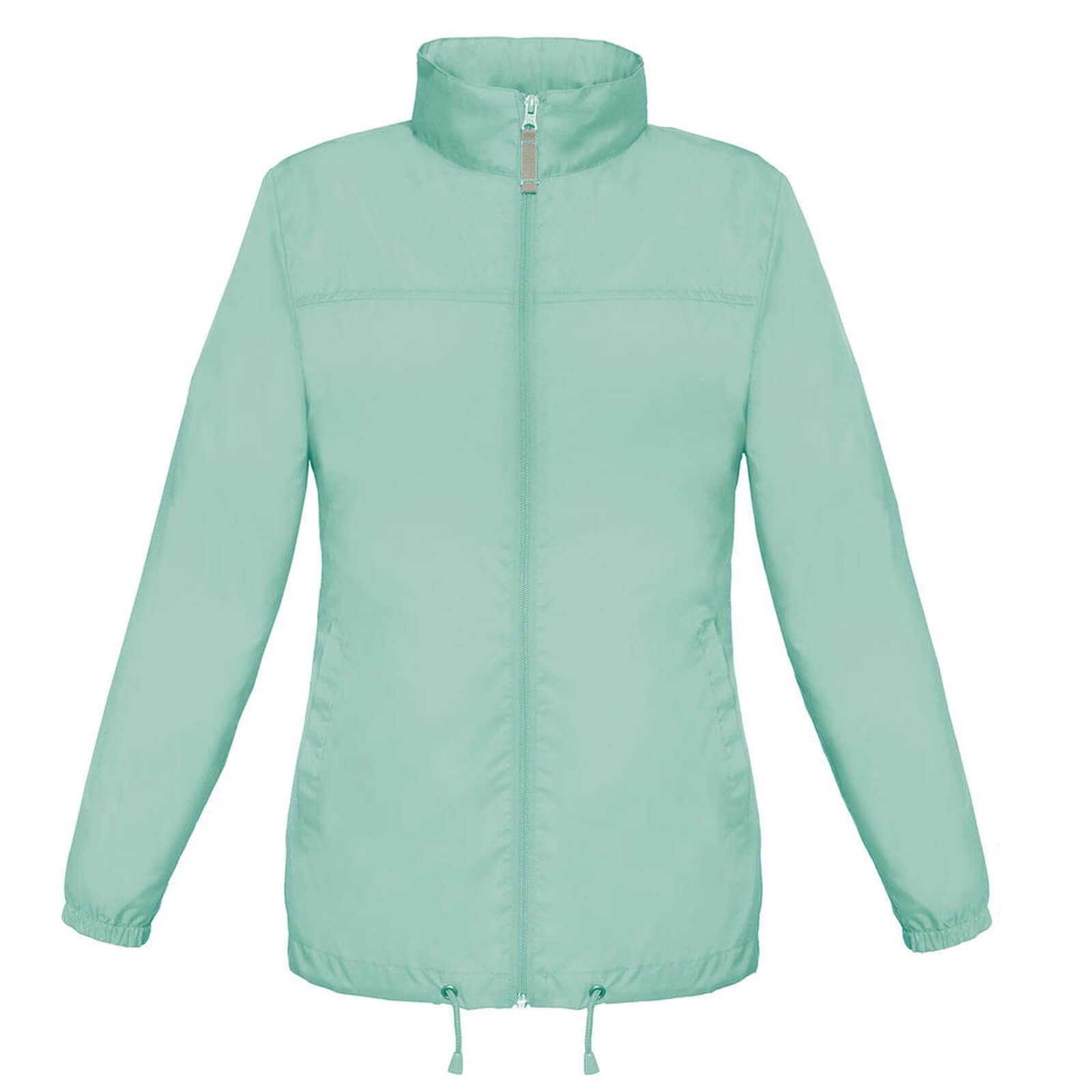 türkis - Windbreaker Windjacke Verstaubar Regenjacke FRIESEN 8ern!" Friesennerz Damen Fahrradjacke "Moin von