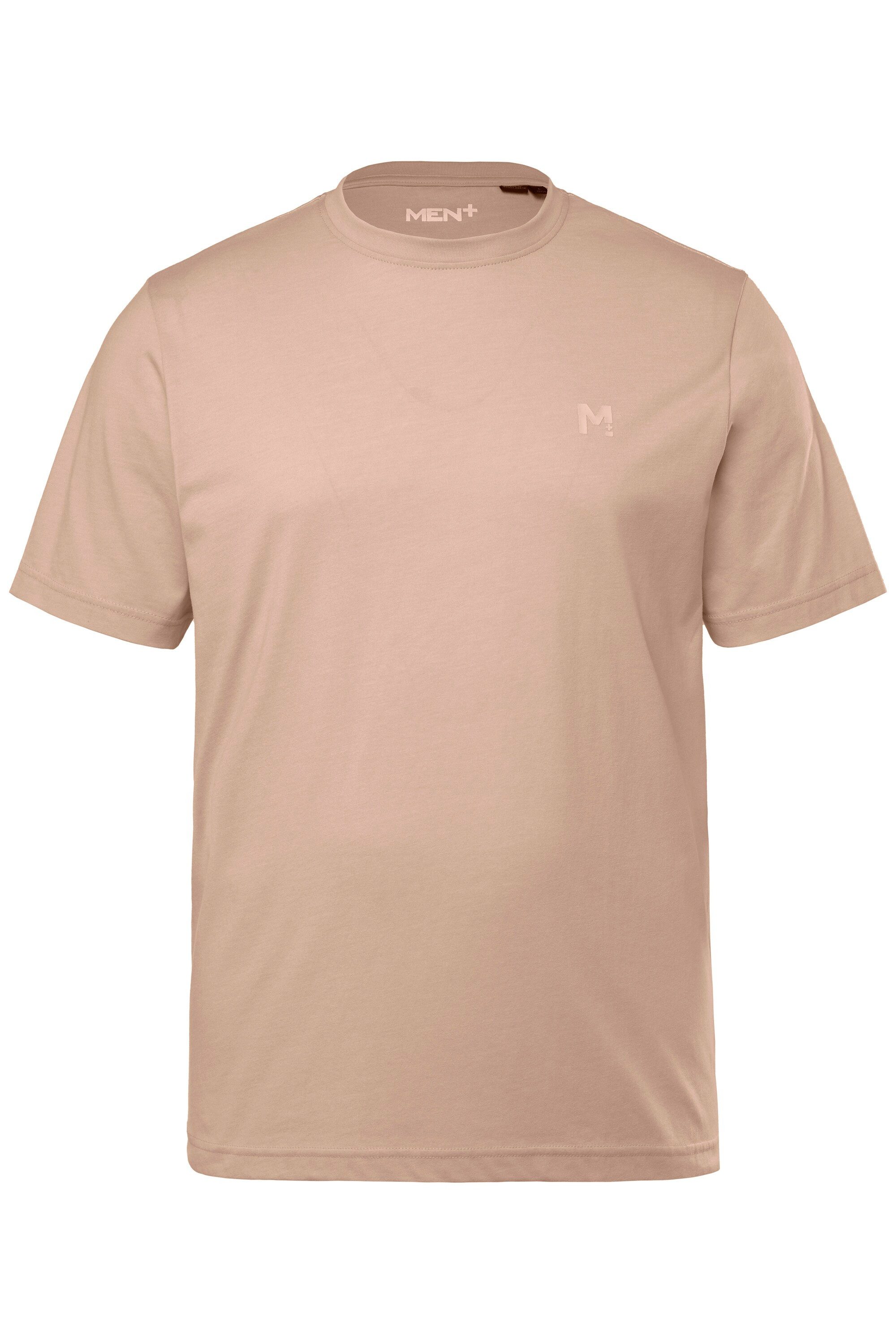 Men Plus T-Shirt Men+ T-Shirt Basic Halbarm Rundhals bis 8 XL günstig online kaufen