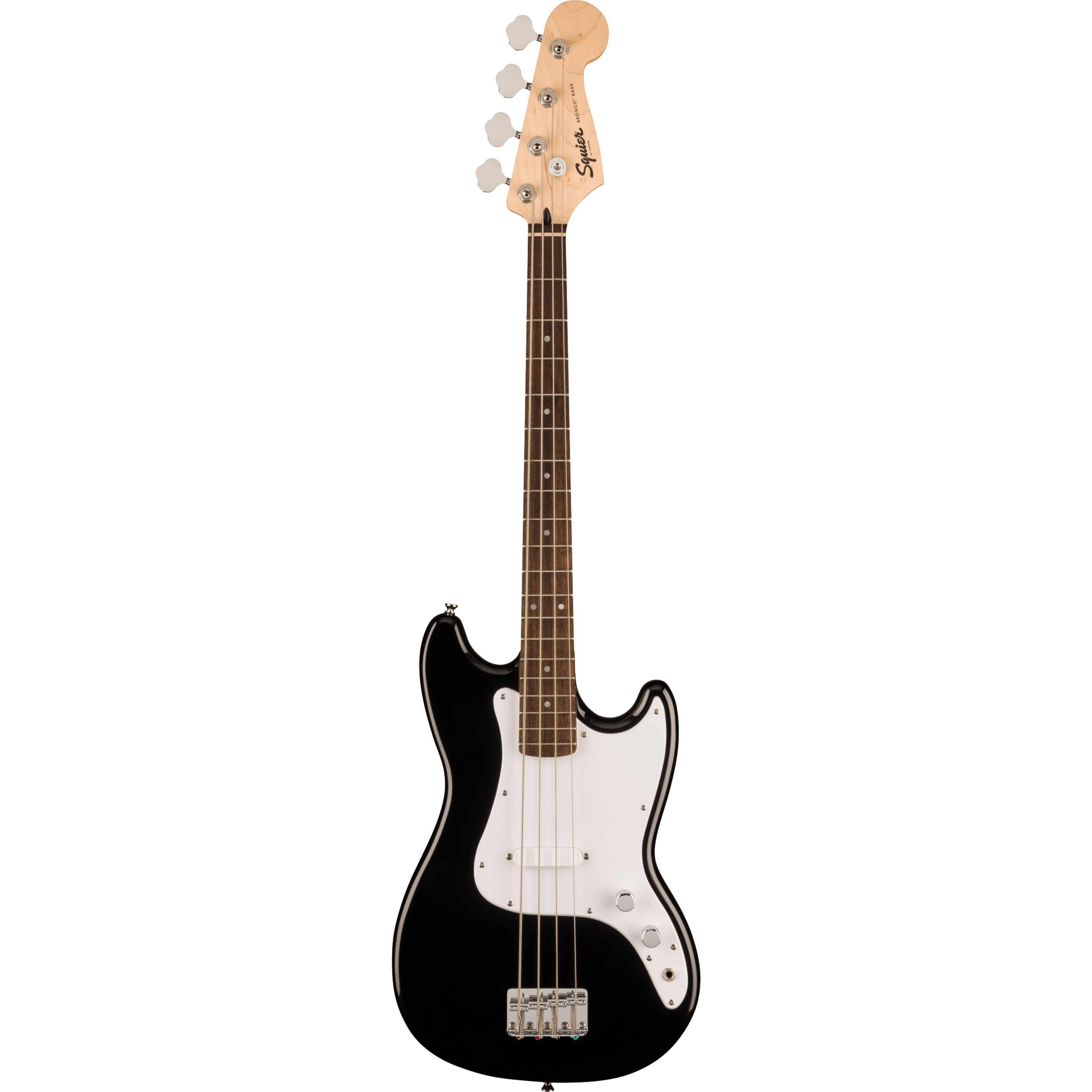 Squier E-Bass, Электрические басы, 4-Saiter Электрические басы, Sonic Bronco Bass IL Black - E-Bass