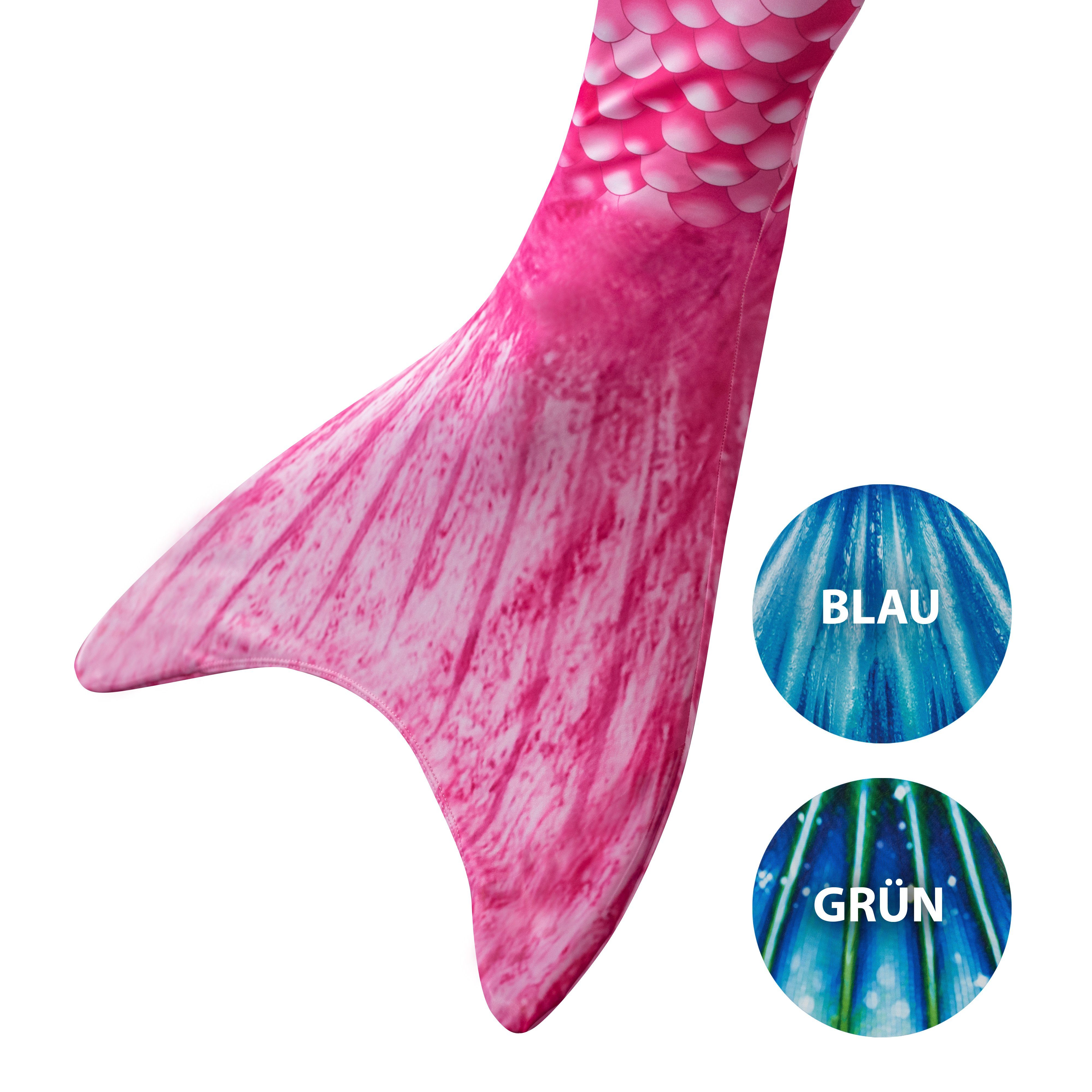 M/L Schwimmhilfe Pink Meerjungfrauflosse Größe Idena