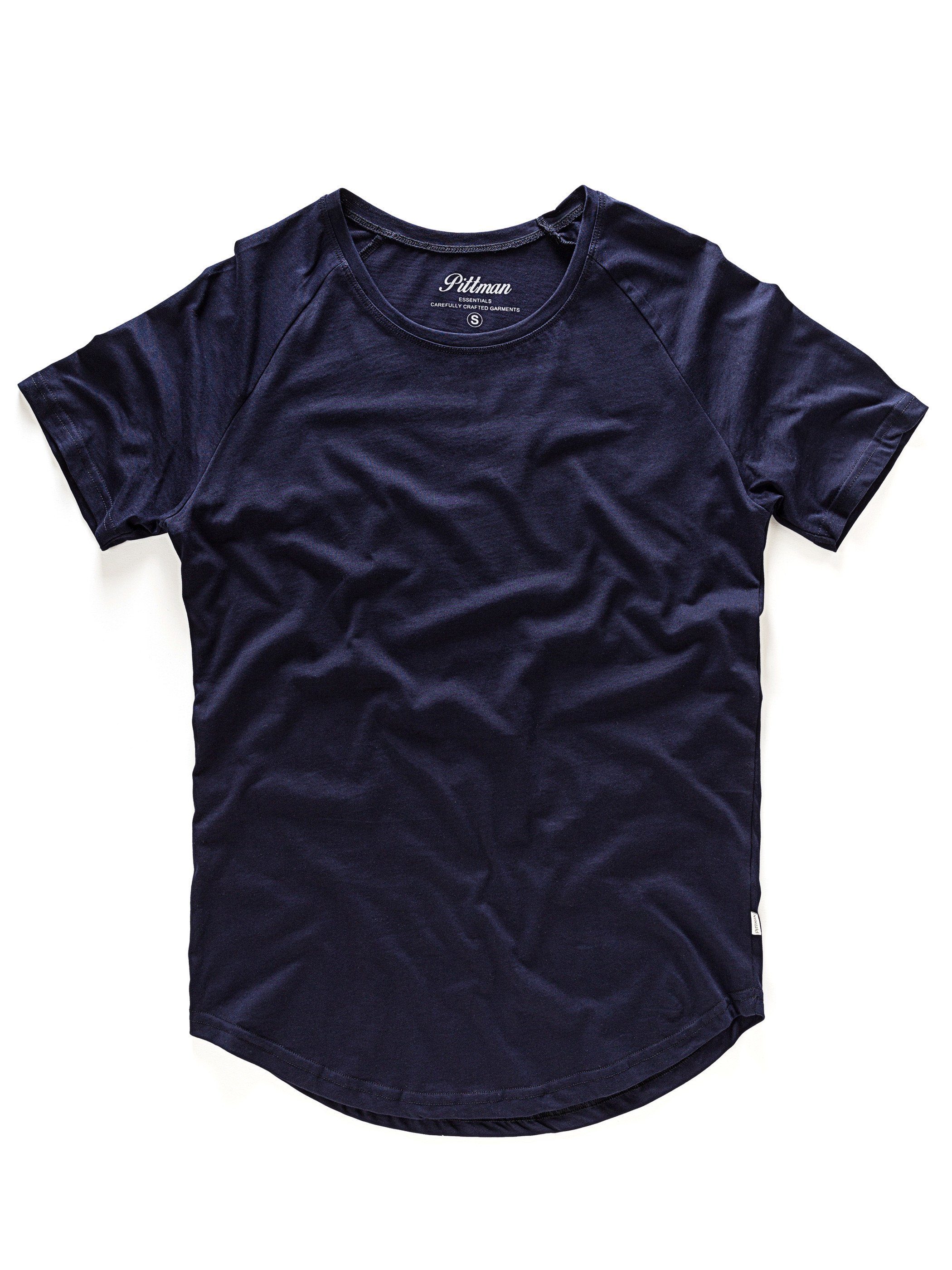 Pittman T-Shirt 3-Pack Herren T-Shirt Finn (Set, 3er-Pack) Oversize Rundhals T-Shirt