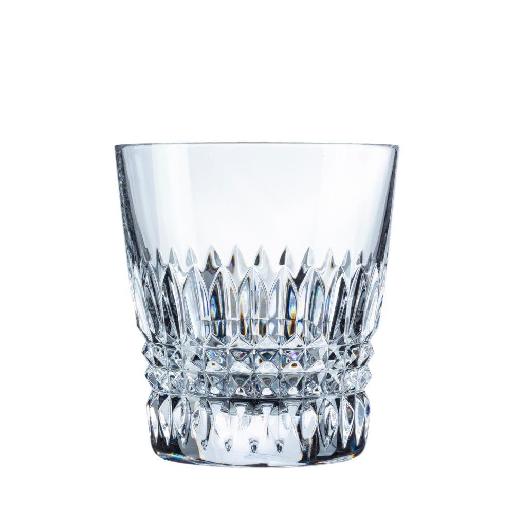 Tumbler-Glas Becher Trinkglas Whiskyglas Empire clear (9,5 cm) - Kristallglas mundg