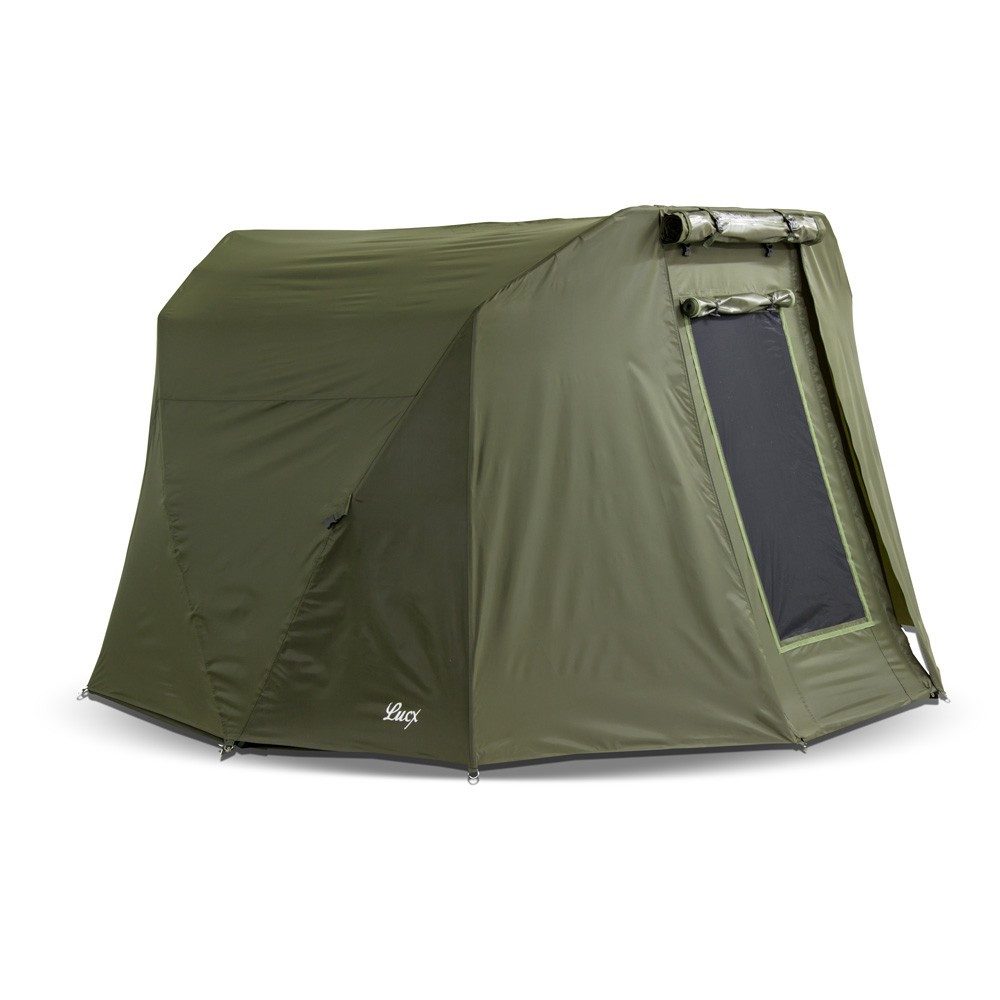 Lucx Angelzelt Caracal Angelzelt + Überwurf Karpfenzelt, Personen: 2 (Komplett-Set)