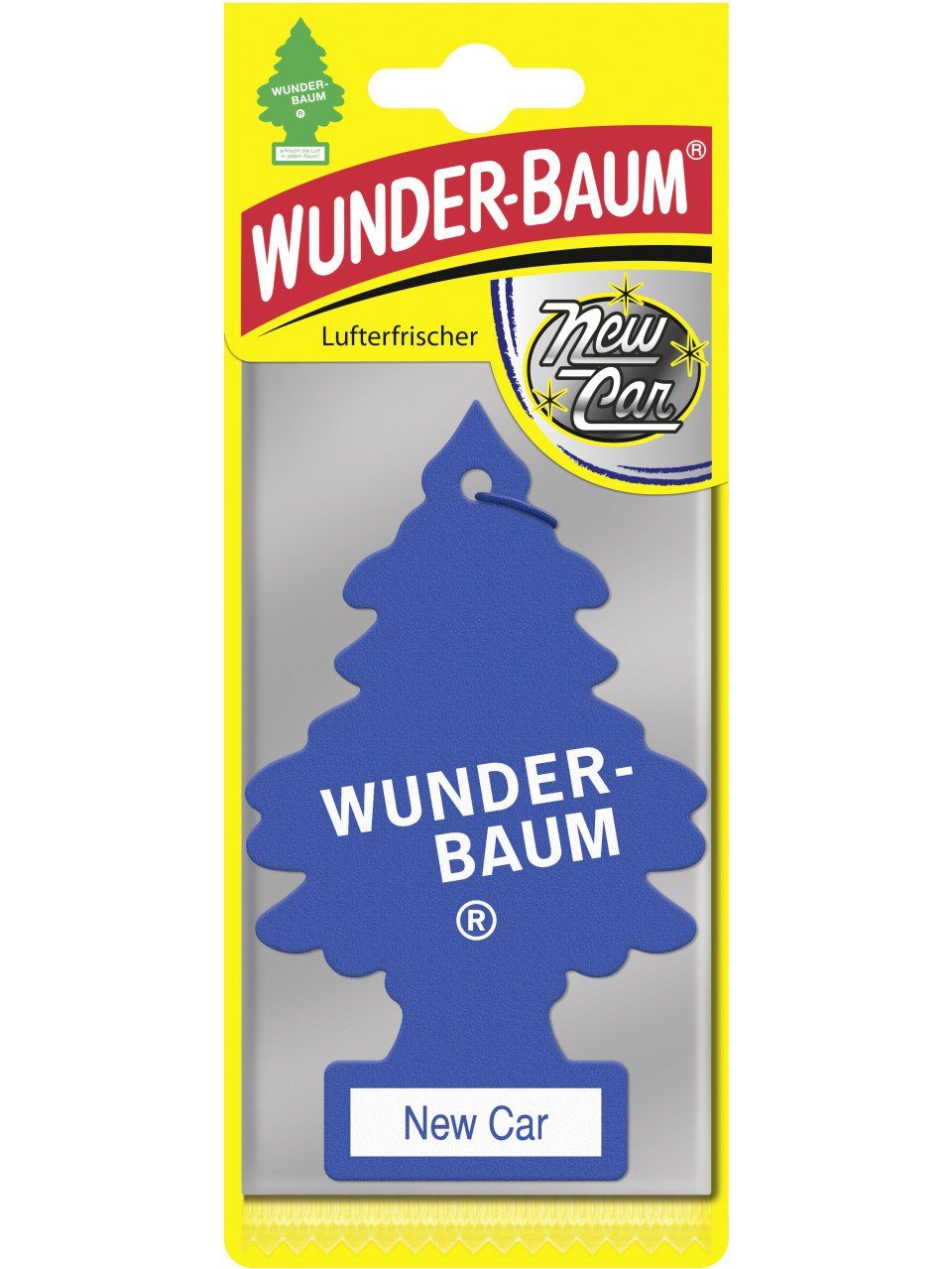 Raumduft Wunderbaum Papierlufterfrischer New Car
