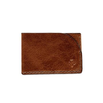 QIRAS Geldbörse Duke - Kartenetui Geldbörse Smart Wallet Portemonnaie Extra Klein (1-tlg), Zeitloses Design, handgenäht aus sorgfältig ausgewähltem Leder.