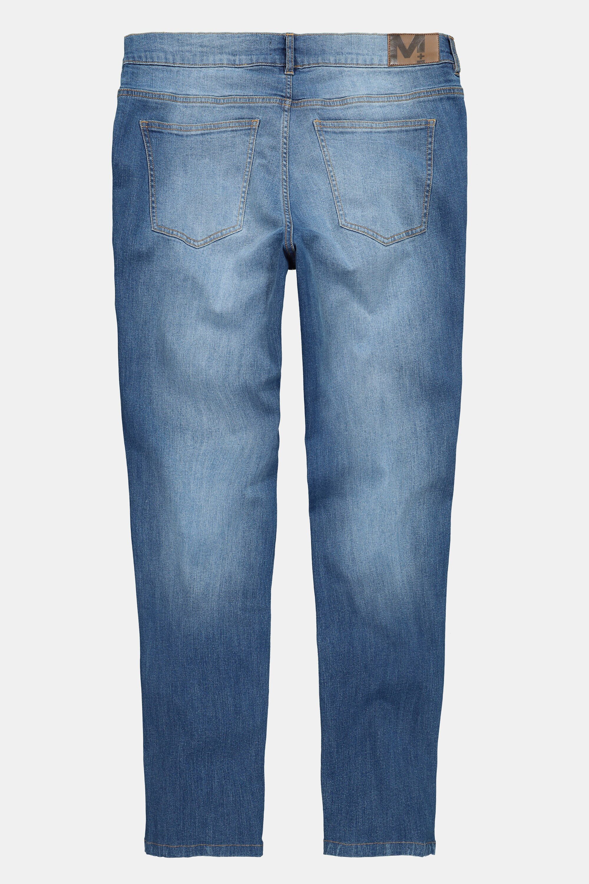 Men Plus 5-Pocket-Jeans Jeans Bauchfit Regular Fit 5-Pocket Destroy Denim – Bild 5 von 5