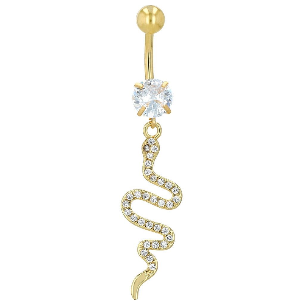 AKZENT Bauchnabelpiercing Tohaido Edelstahl gold günstig online kaufen