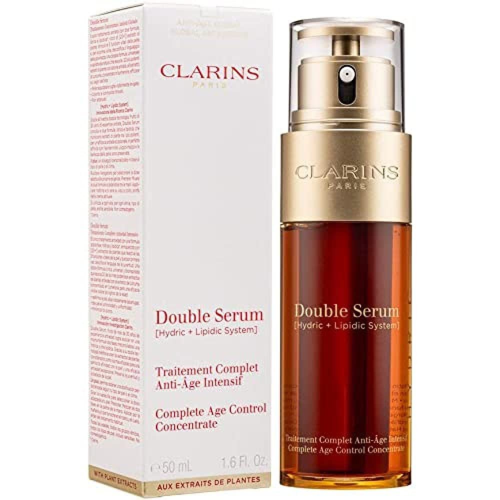 Clarins Tagescreme Double Serum Gesichtsserum (100 ml) ist eine Anti-Age Pflege