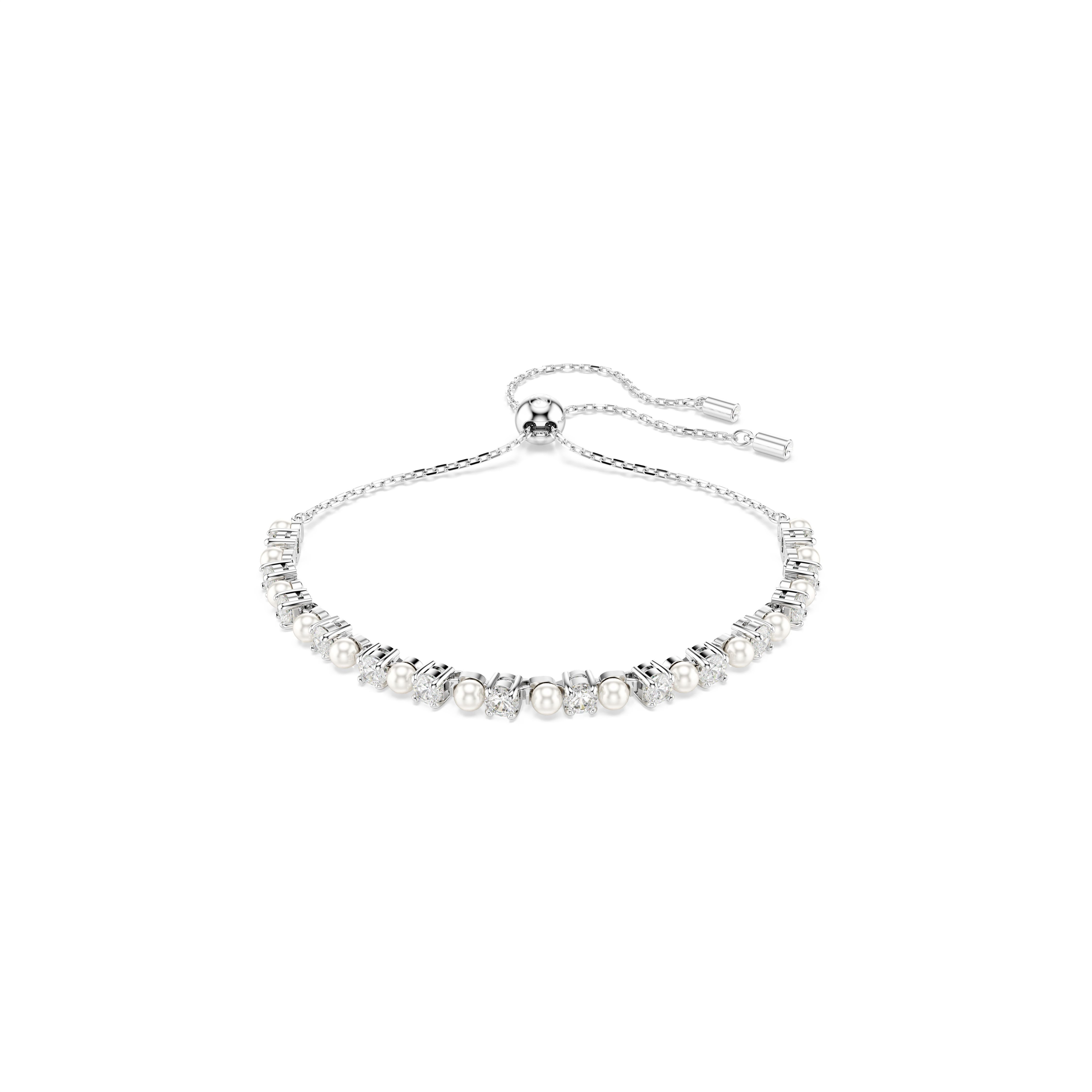 Swarovski Armkette weiß...