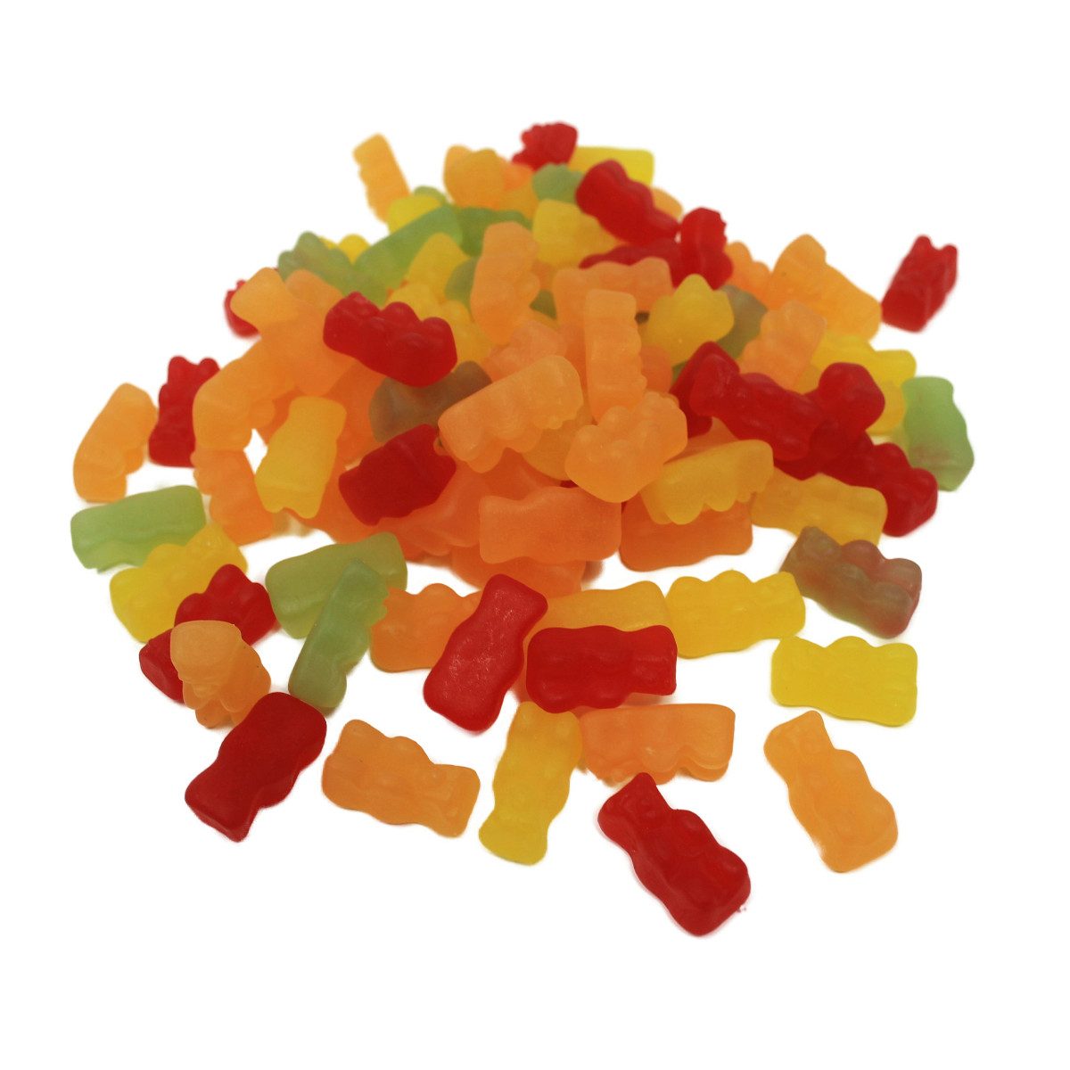 Fruchtgummi Bären & Co. Süßigkeit, Fruchtgummi Bären zuckerfrei festes veganes Fruchtgummi 175g