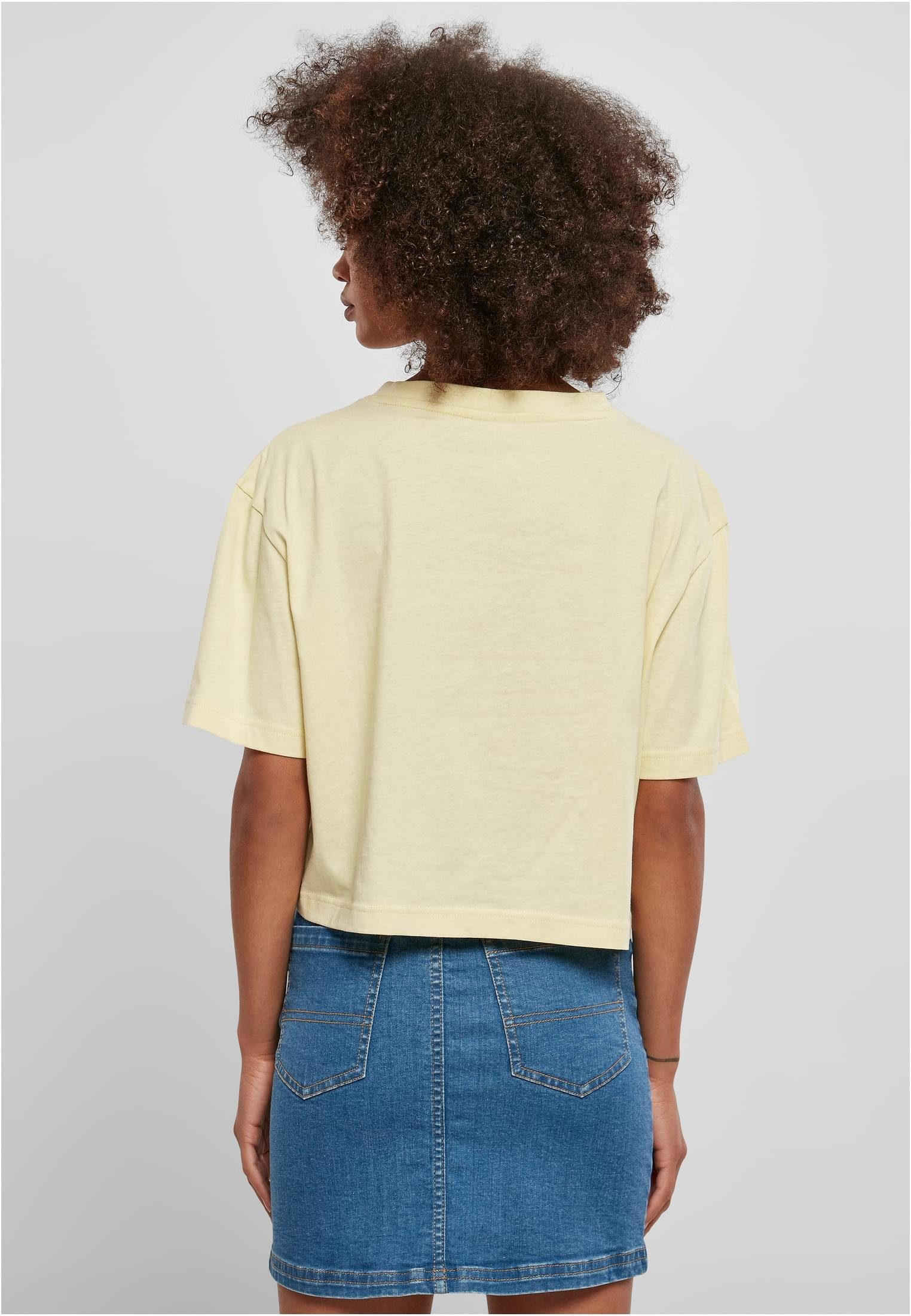 softyellow Ladies T-Shirt Short CLASSICS Damen Tee URBAN Oversized (1-tlg)
