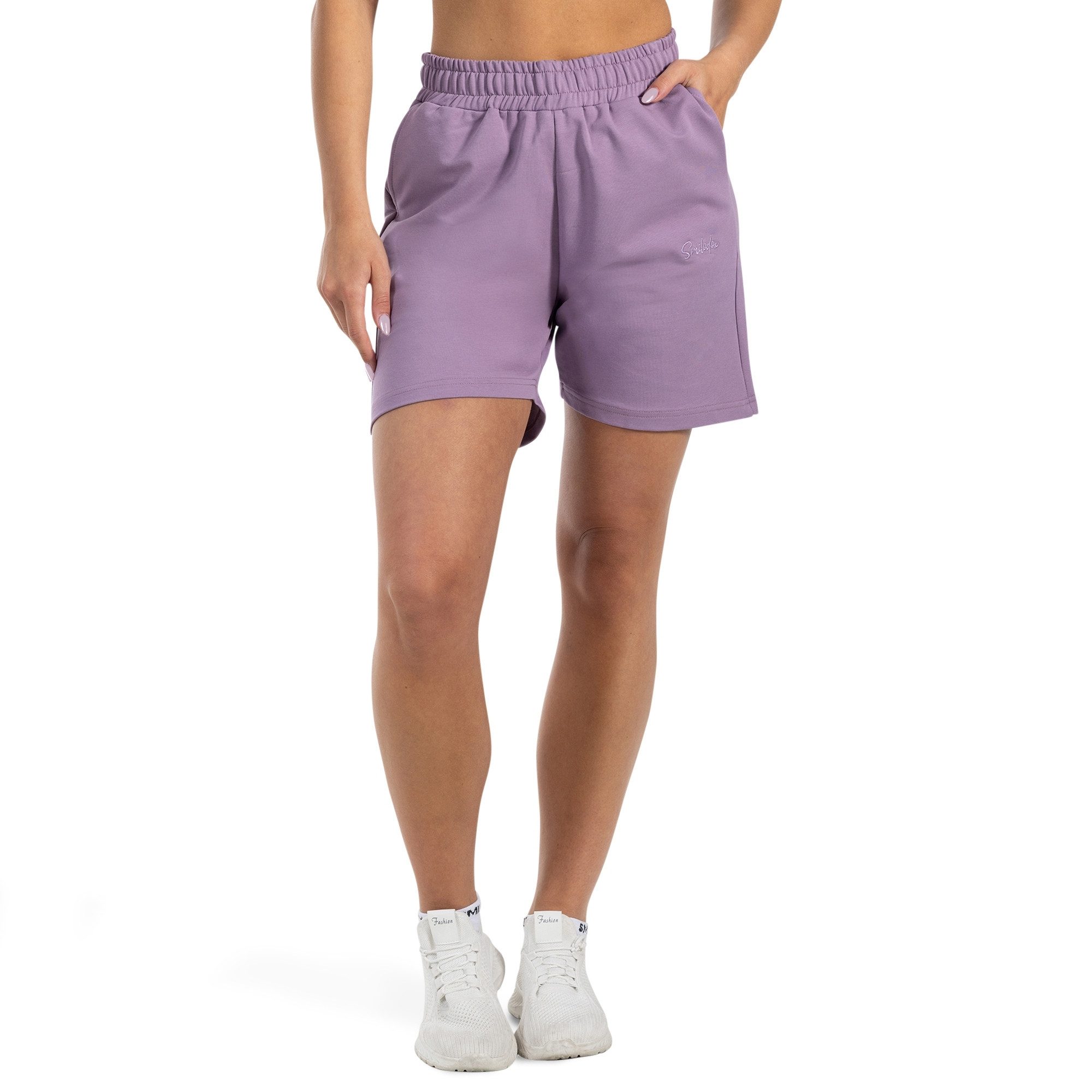 Smilodox Shorts Nurya, Bequeme Freizeithose, weiches Material, seitliche Ta günstig online kaufen