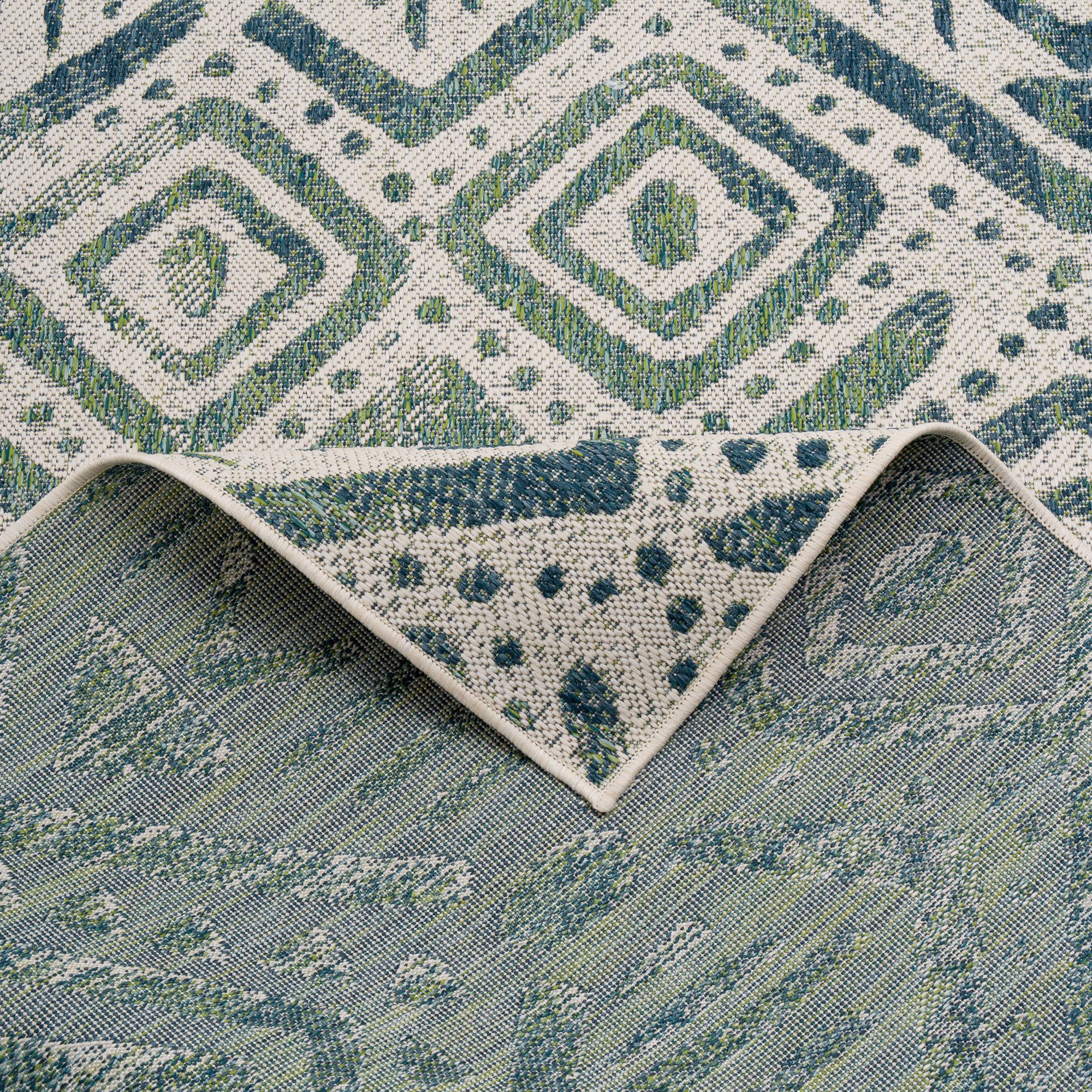 Pergamon Outdoorteppich In- und Outdoor Teppich Carpetto Vintage, Rechteckig, Höhe: 6 mm – Bild 4 von 5