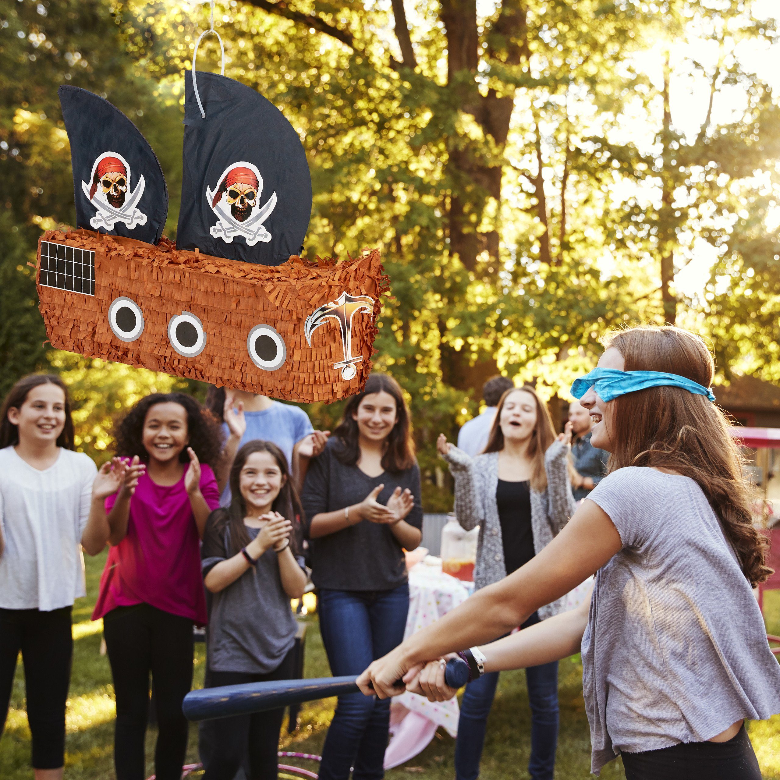 relaxdays Pinata Piratenschiff
