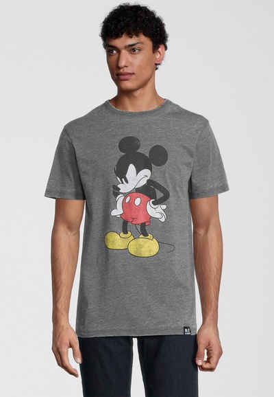 Recovered T-Shirt Disney Mickey Mouse Madface GOTS zertifizierte Bio-Baumwolle
