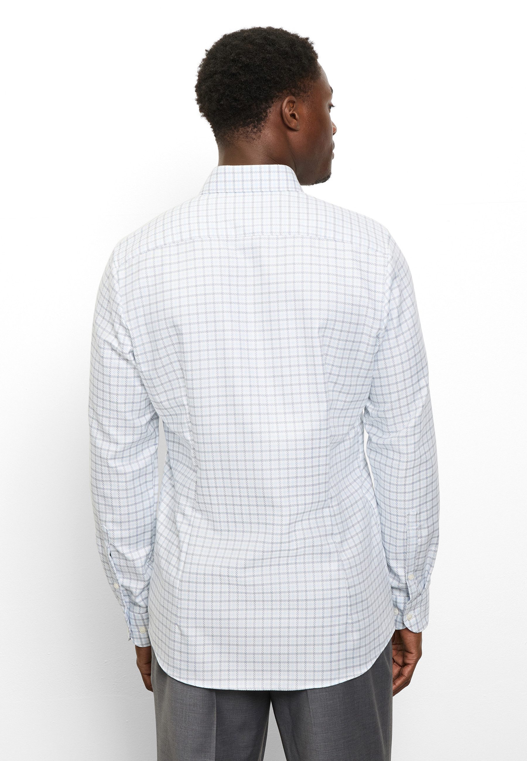 OLYMP Langarmhemd Level Five Businesshemd, body fit, Royal Kentkragen, Karo günstig online kaufen