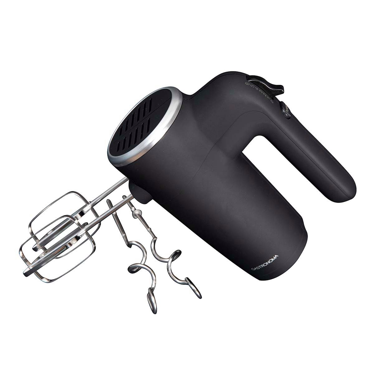 GASTRONOMA Handmixer 18200002, 6 Geschwindigkeiten, Turbo-Funktion, Ergonomischer Griff