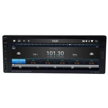 TAFFIO 1 DIN Universal 6.9" Touchscreen Android Autoradio CarPlay AndroidAuto Einbau-Navigationsgerät