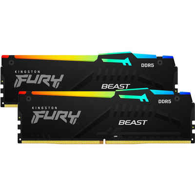 Kingston FURY DIMM 64 GB DDR5-6000 (2x 32 GB) Dual-Kit Arbeitsspeicher