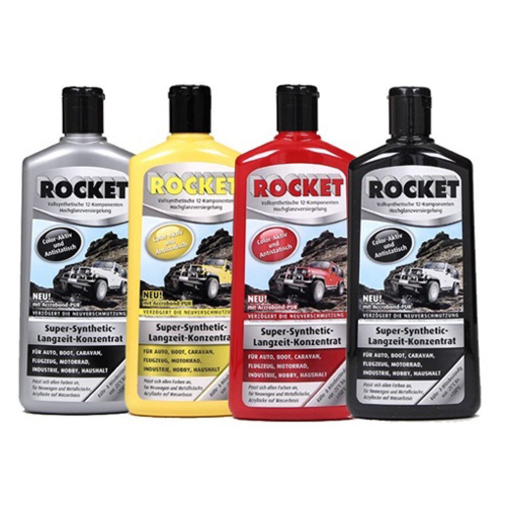 2 x 500ml Rocket Politur Autopolitur Neu Autopolitur
