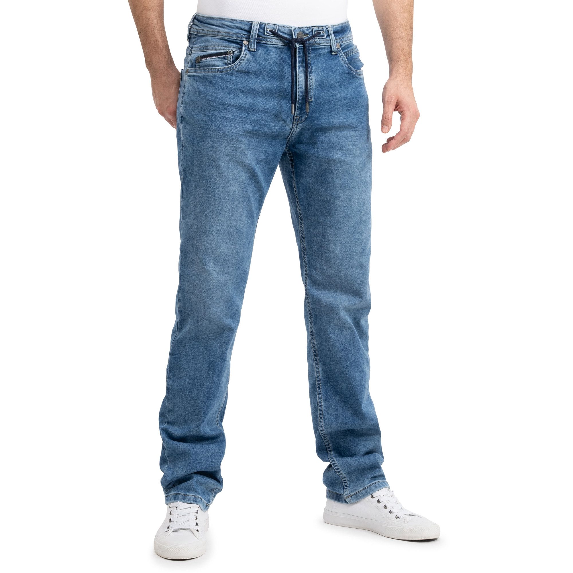 SUBLEVEL Sweatjeans Herren Jeans Sweatpant Chino Jogginghose Flexibel Beque günstig online kaufen