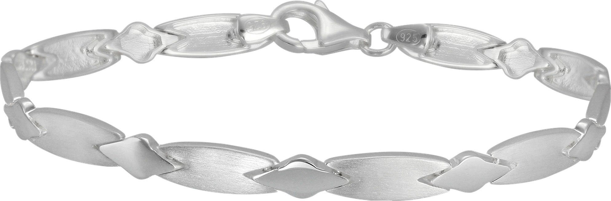 SilberDream Silberarmband SilberDream Armschmuck 18,5cm silber (Armband), Damen  Armband (Muster) ca. 18,5cm, 925 Sterling Silber, Farbe: silber