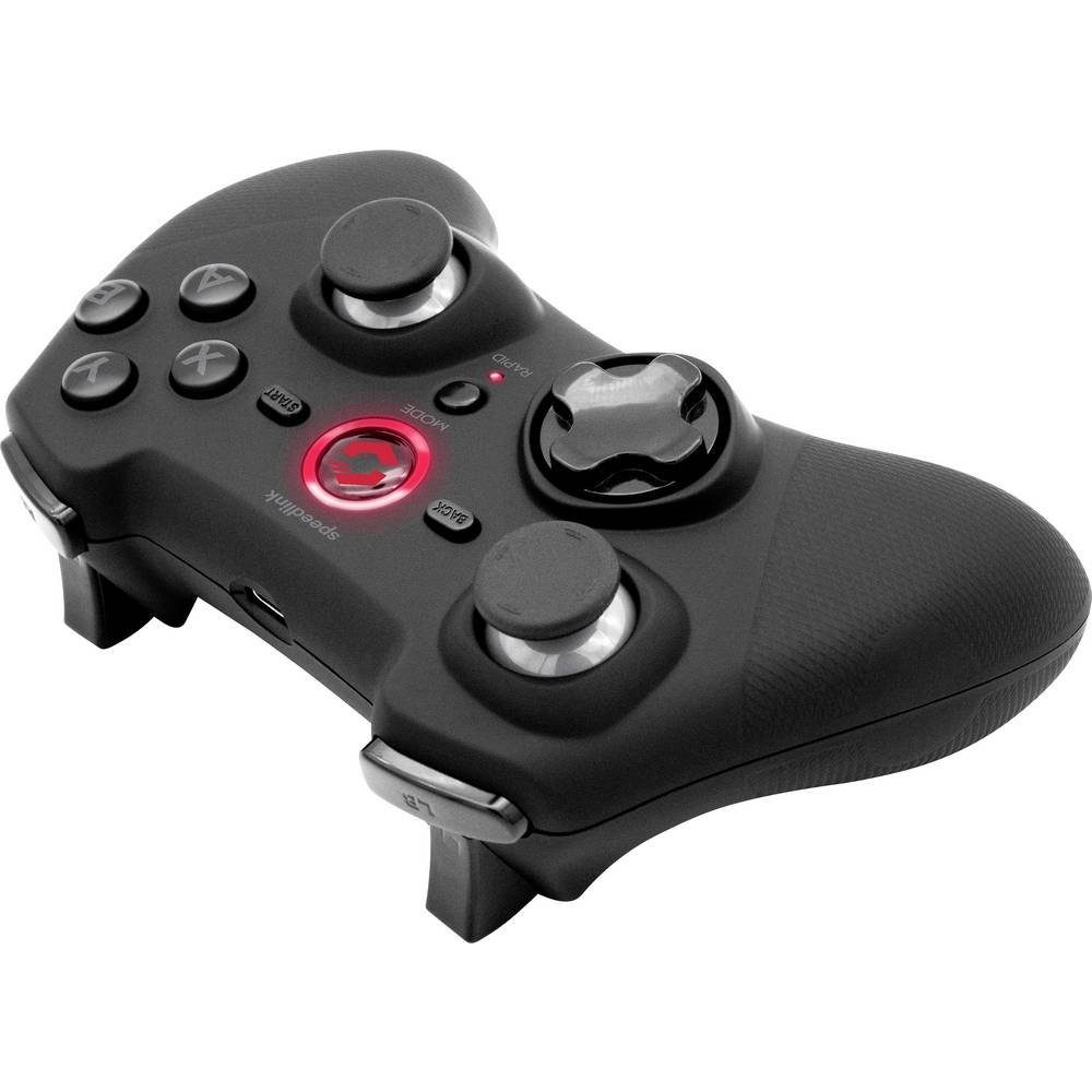Speedlink Gamepad - Wireless - for PC/PS3/Switch, rubber-black SL-650110-BK Controller