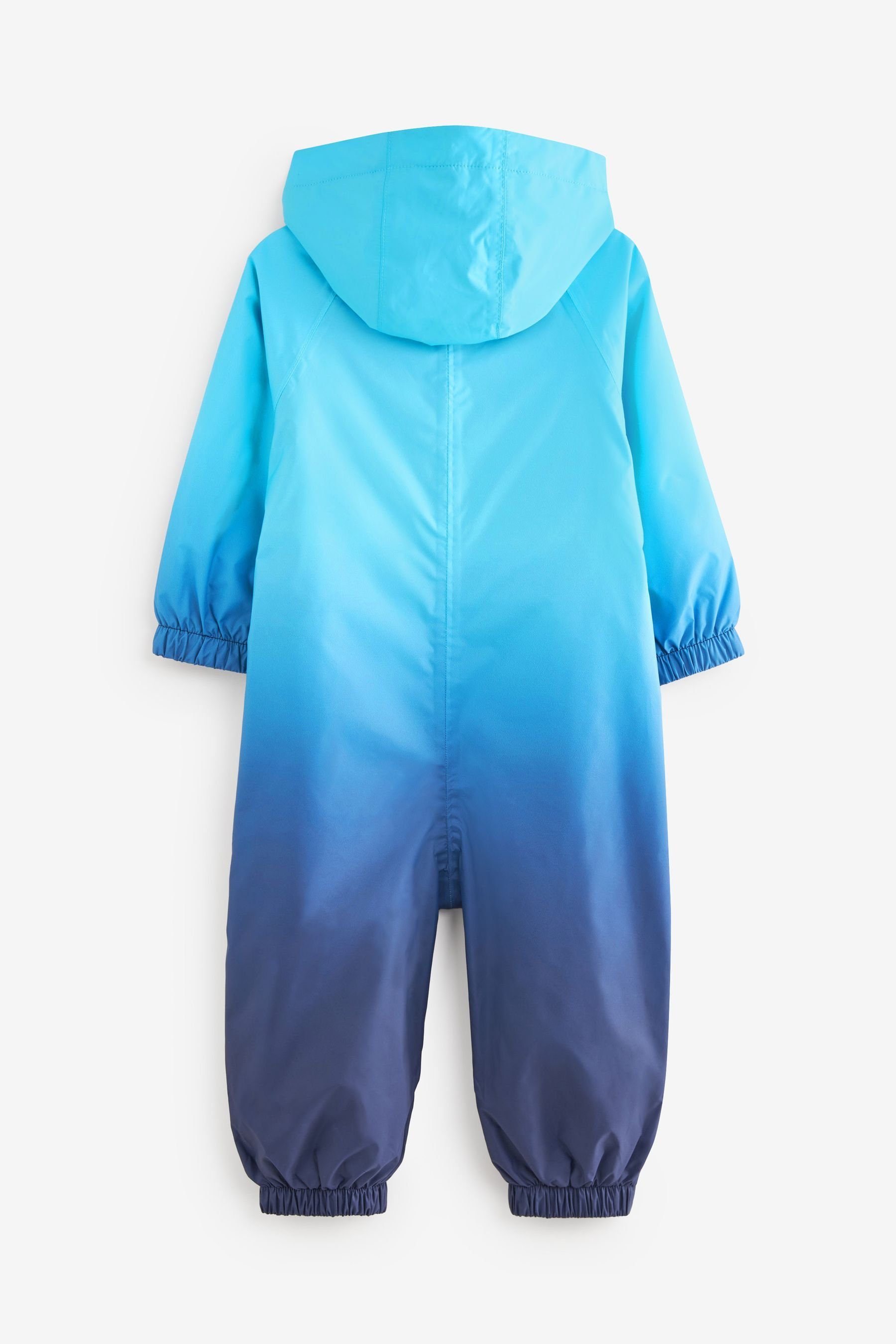 Next Regenoverall Matschanzug (1-tlg) Dye mit Blue Fleece-Futter Dip