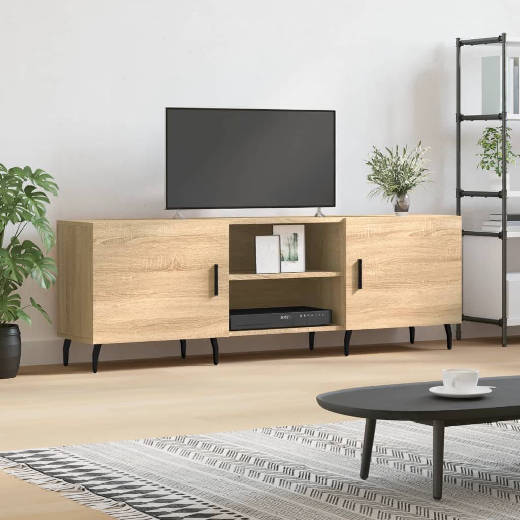 Sonoma-Eiche TV-Schrank Holzwerkstoff furnicato 150x30x50 cm