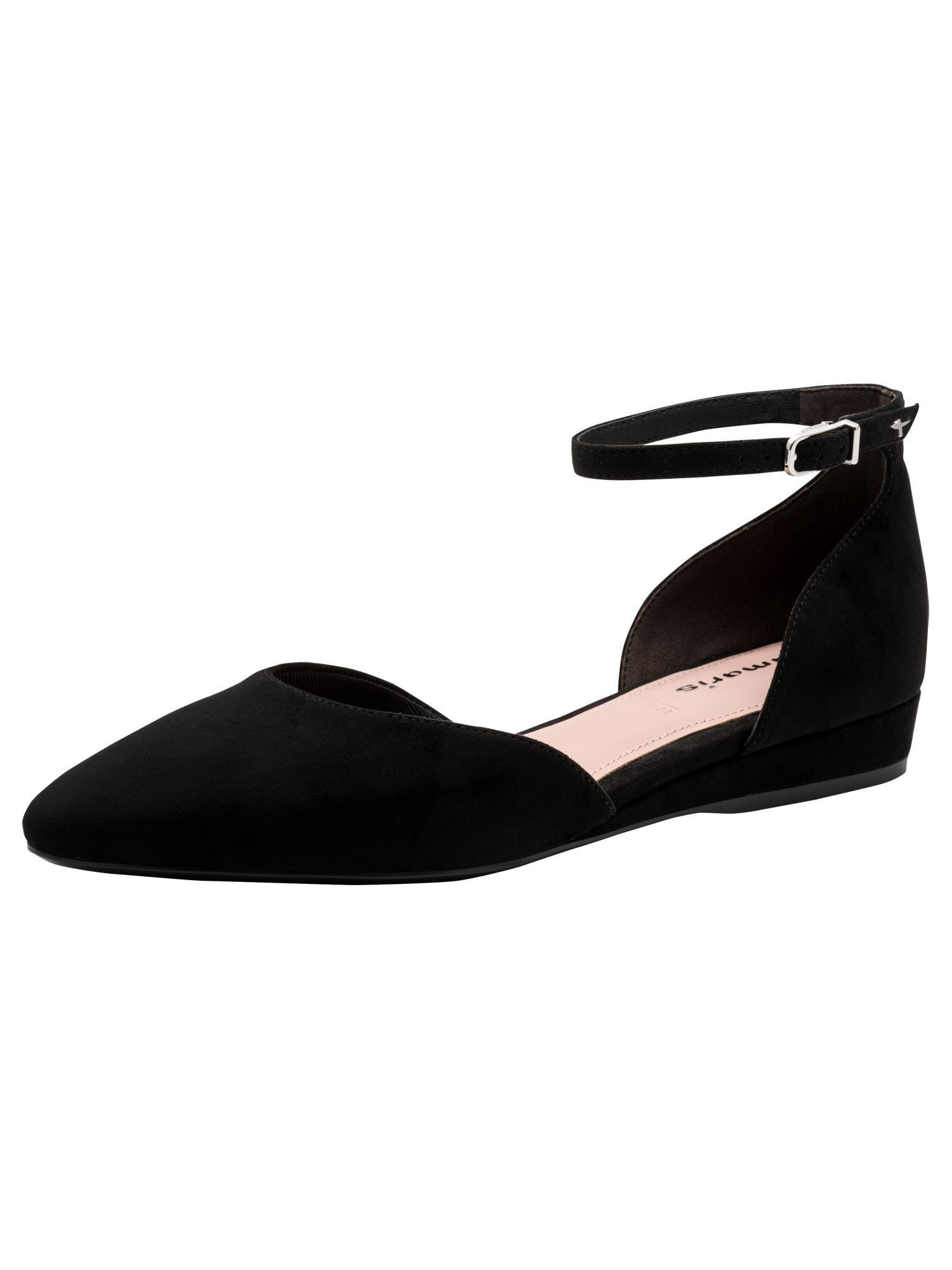Tamaris ANTIslide, TOUCH-IT, Europrice flach Keilabsatz Riemchenballerina ANTIslide