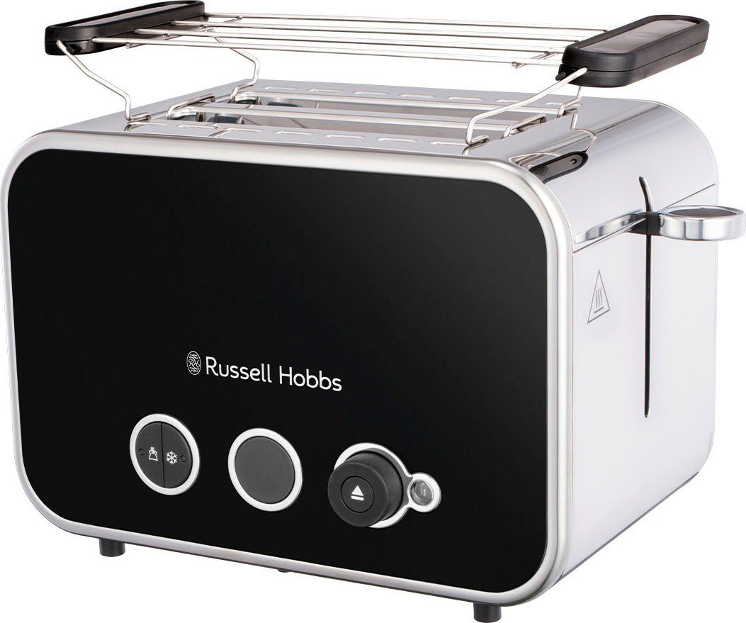 RUSSELL HOBBS Toaster Distinctions Schwarz 26430-56, 2 kurze Schlitze, für  2 Scheiben, 1600 W