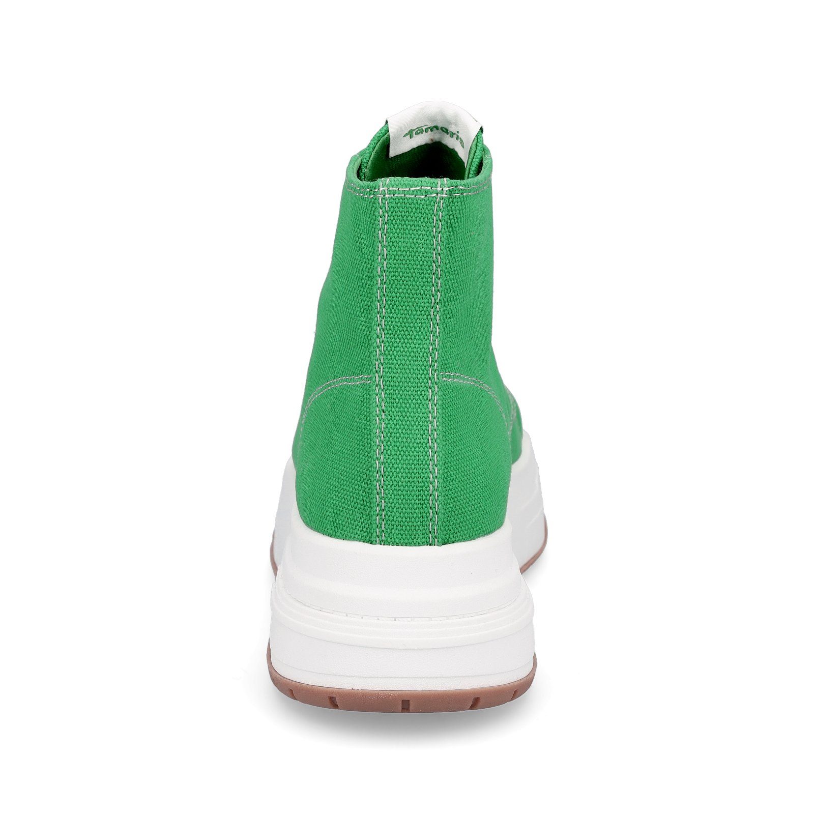 Tamaris Tamaris Damen Canvas Plateau Sneaker grün Sneaker