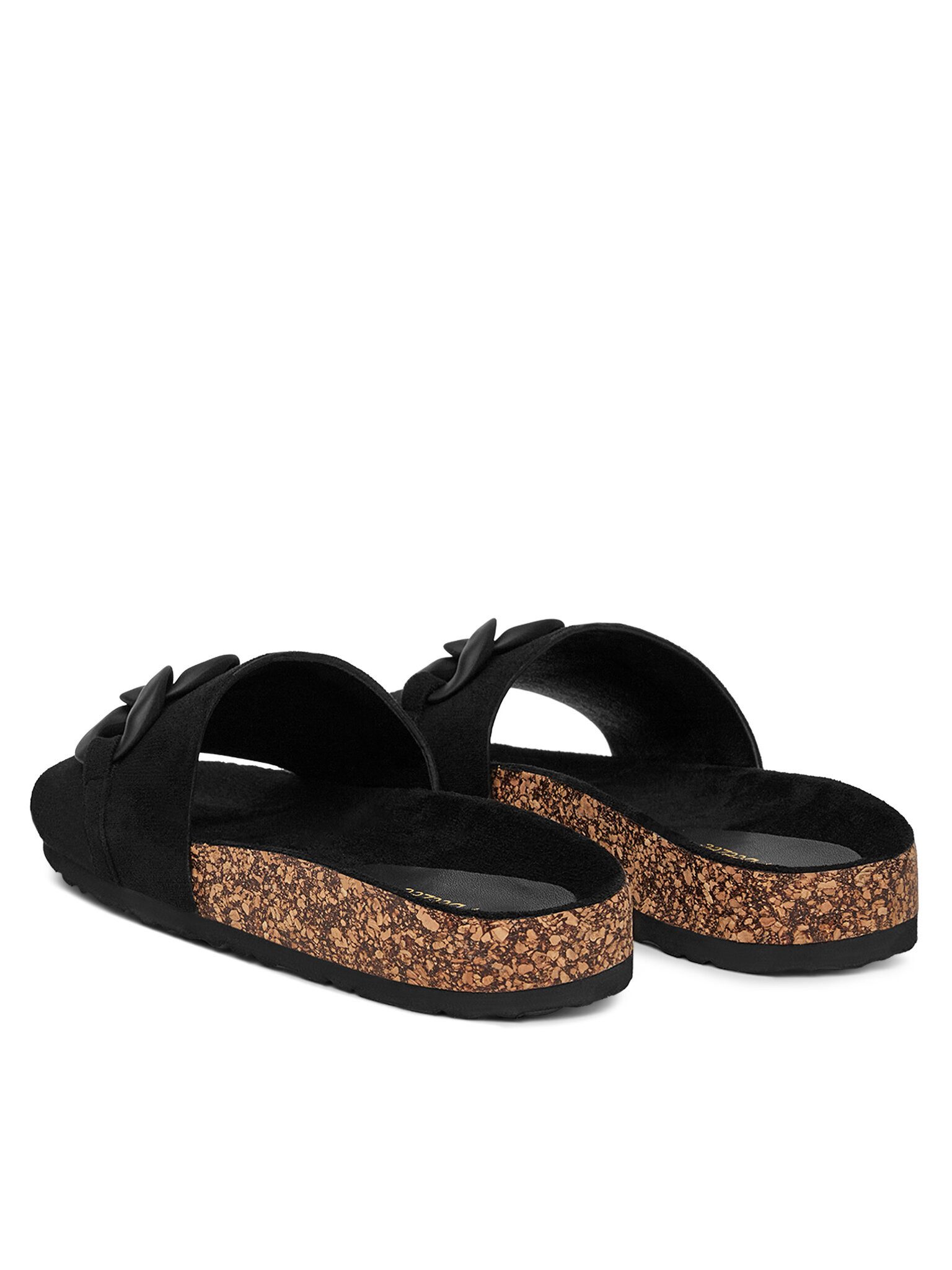 DeeZee Deezee Damen Flip-Flops Schwarz S113 Badepantolette